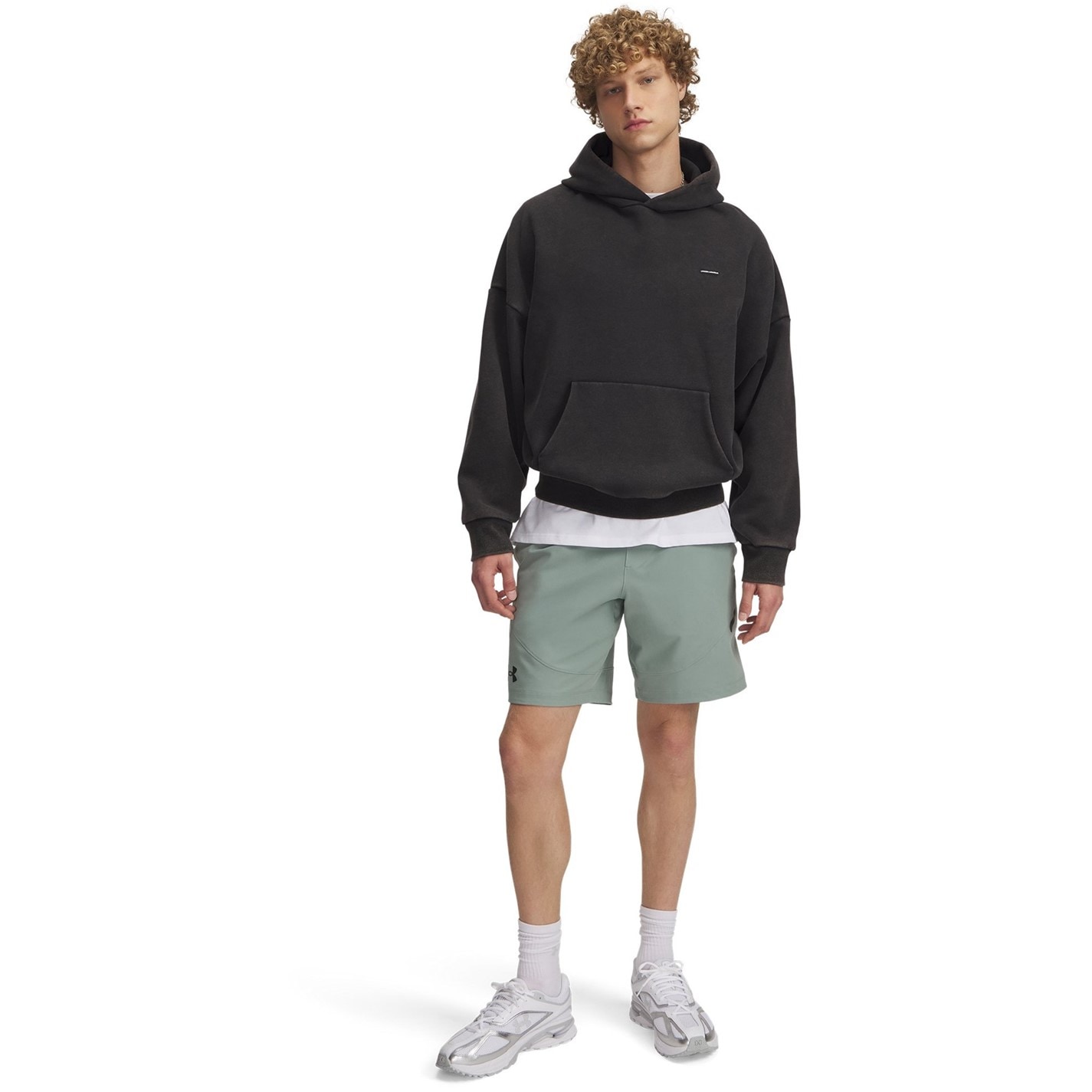Kraťasy Under Armour Green 4380712 Men's Unstoppable Performance Gym Shorts - 4