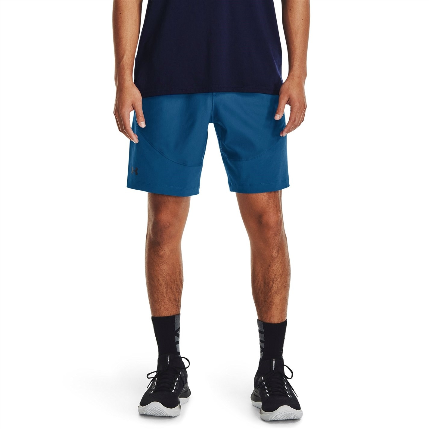 Kraťasy Under Armour Blue 4833310 Unstoppable Hybrid Shorts Mens - 2