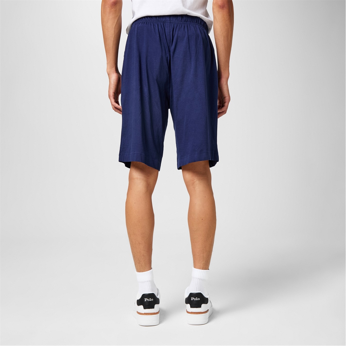 Kraťasy RALPH LAUREN Navy 8960539 Men's Cotton Jersey Jogger Shorts - 3