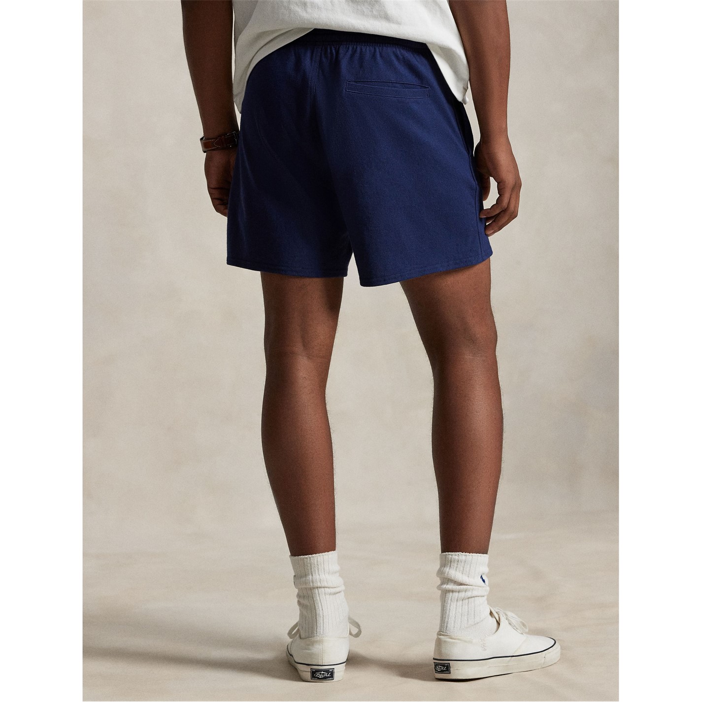 Kraťasy Polo Ralph Lauren Newport Navy 3064988 Men's Fleece Jogger Shorts - 3
