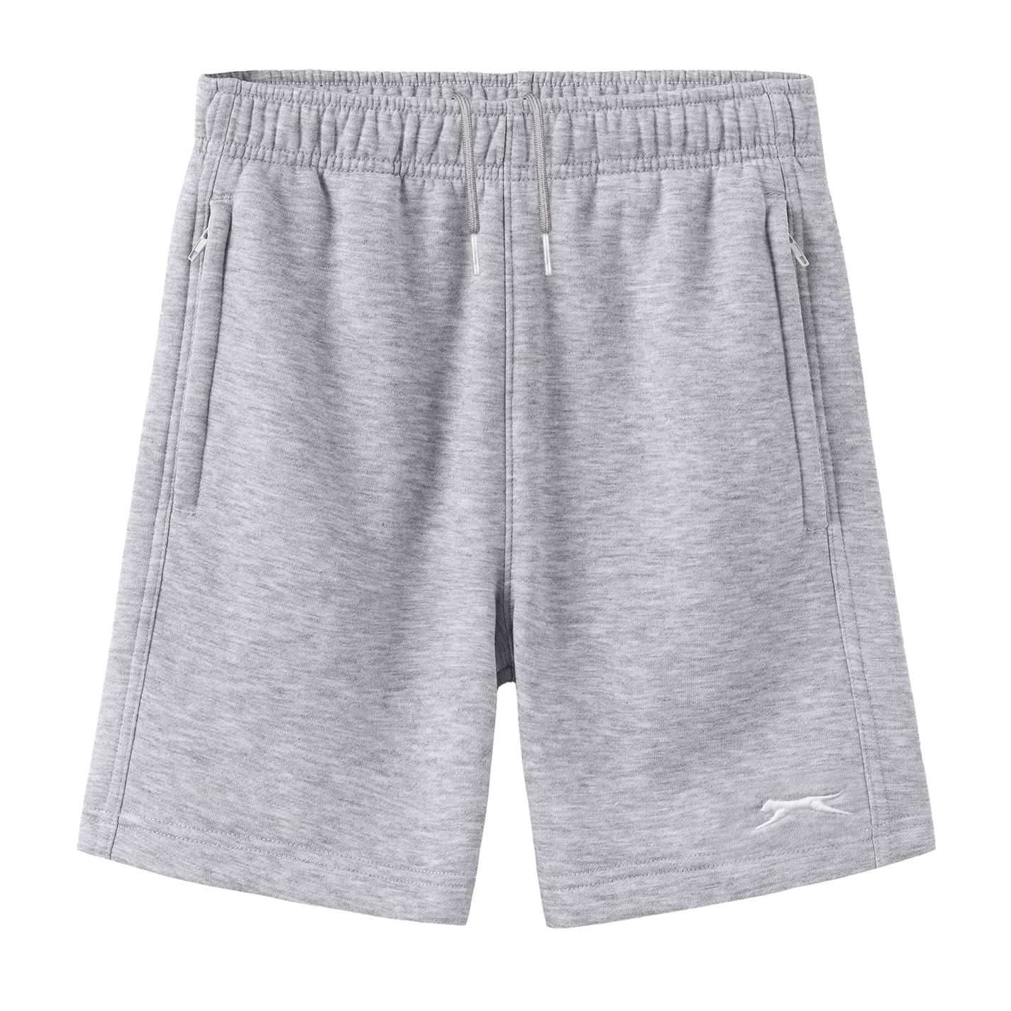 Slazenger Grey Marl 8957546 Fleece Short Junior - 6