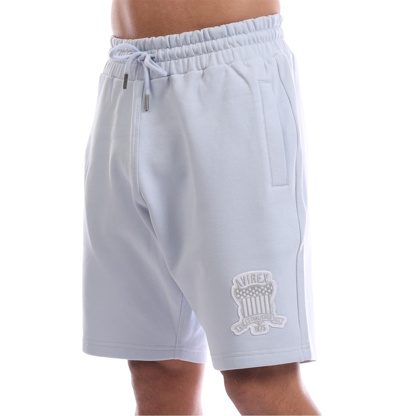 Kraťasy Avirex Sky Blue 6220472 Men's Sunny Fleece Jogger Shorts - 2