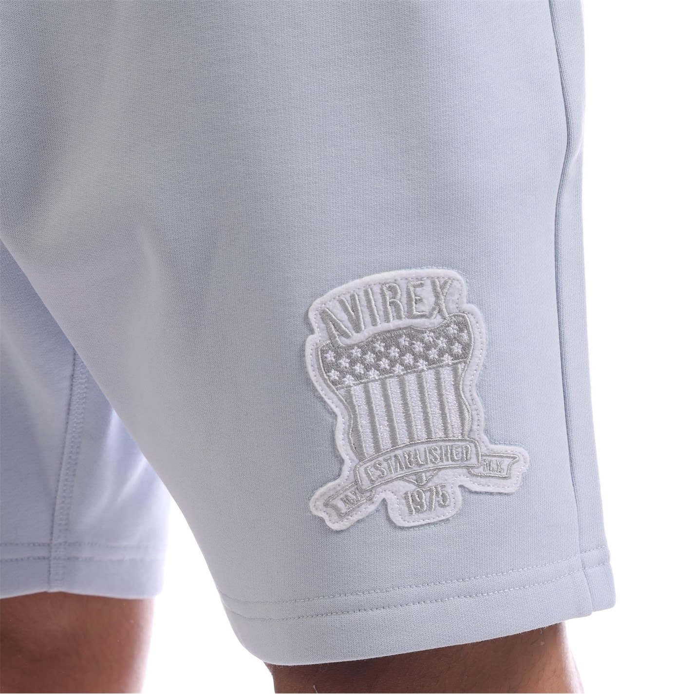 Kraťasy Avirex Sky Blue 6220472 Men's Sunny Fleece Jogger Shorts - 4