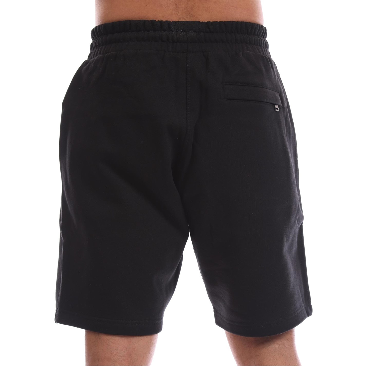Kraťasy Avirex Black 544613 Men's Juniper Fleece Jogger Shorts - 3