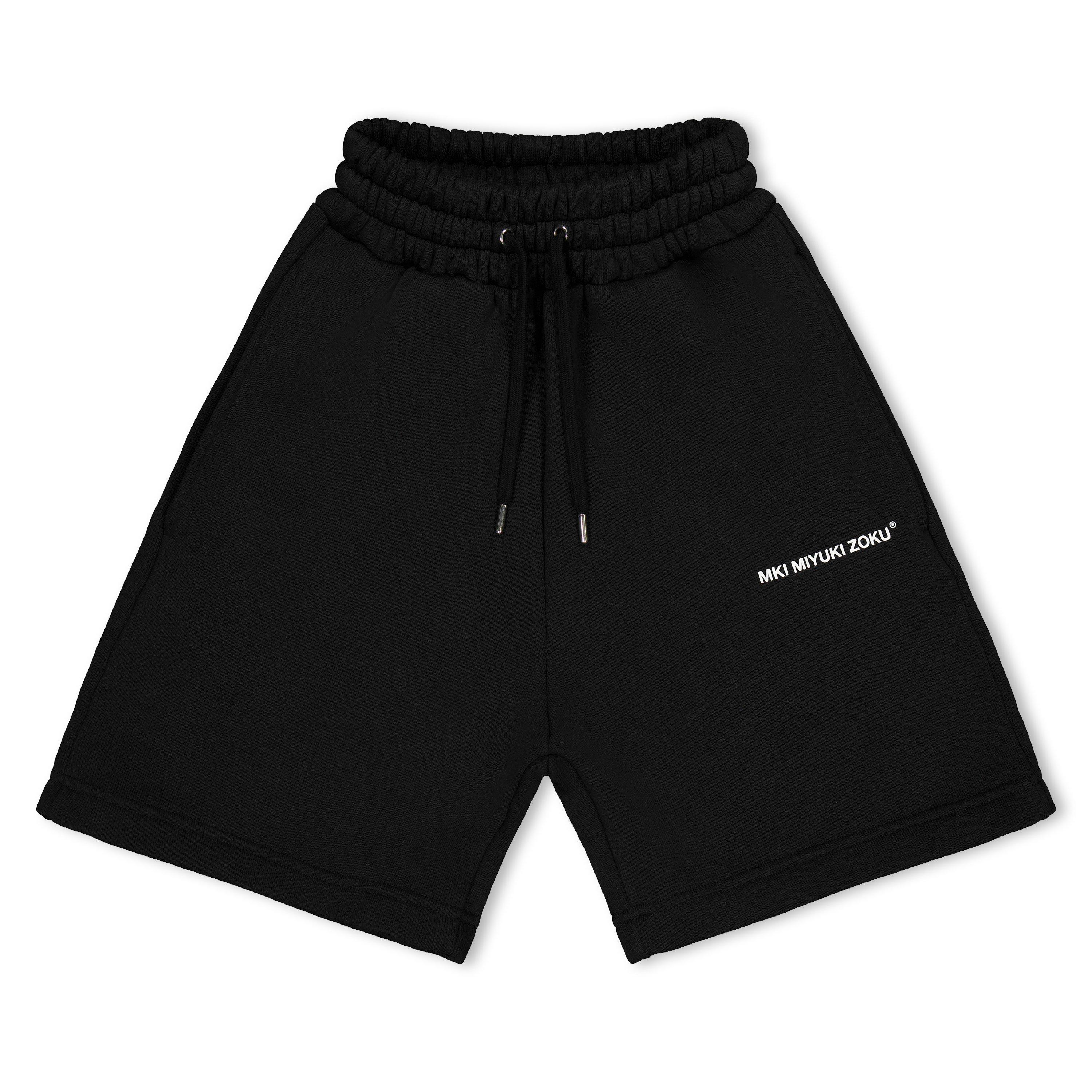 Kraťasy MKI MIYUKI ZOKU Black 2775357 Men's Uniform Fleece Jogger Shorts - 1