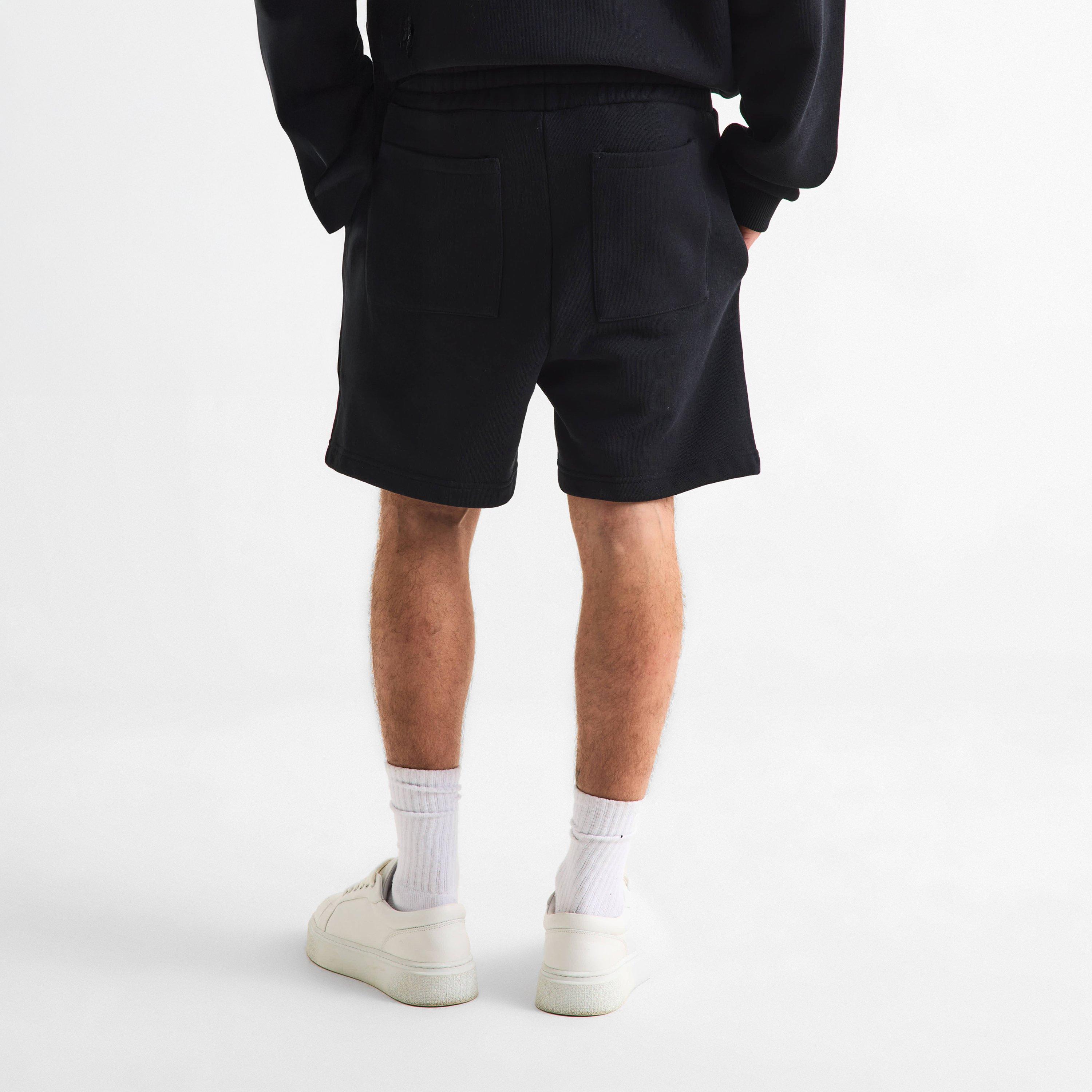 Kraťasy MKI MIYUKI ZOKU Black 2775357 Men's Uniform Fleece Jogger Shorts - 4