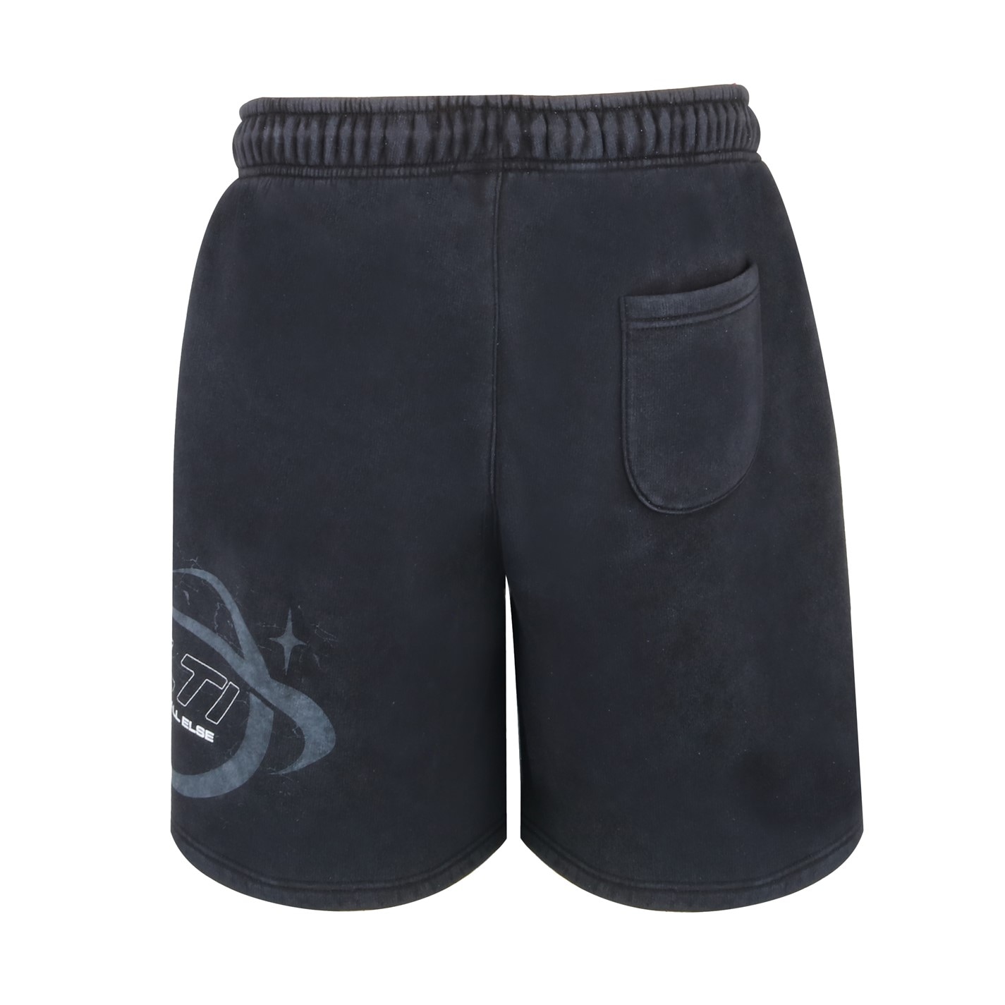 Kraťasy Loyalti Washed Black 7019799 Men's Moto Fleece Jogger Shorts - 3