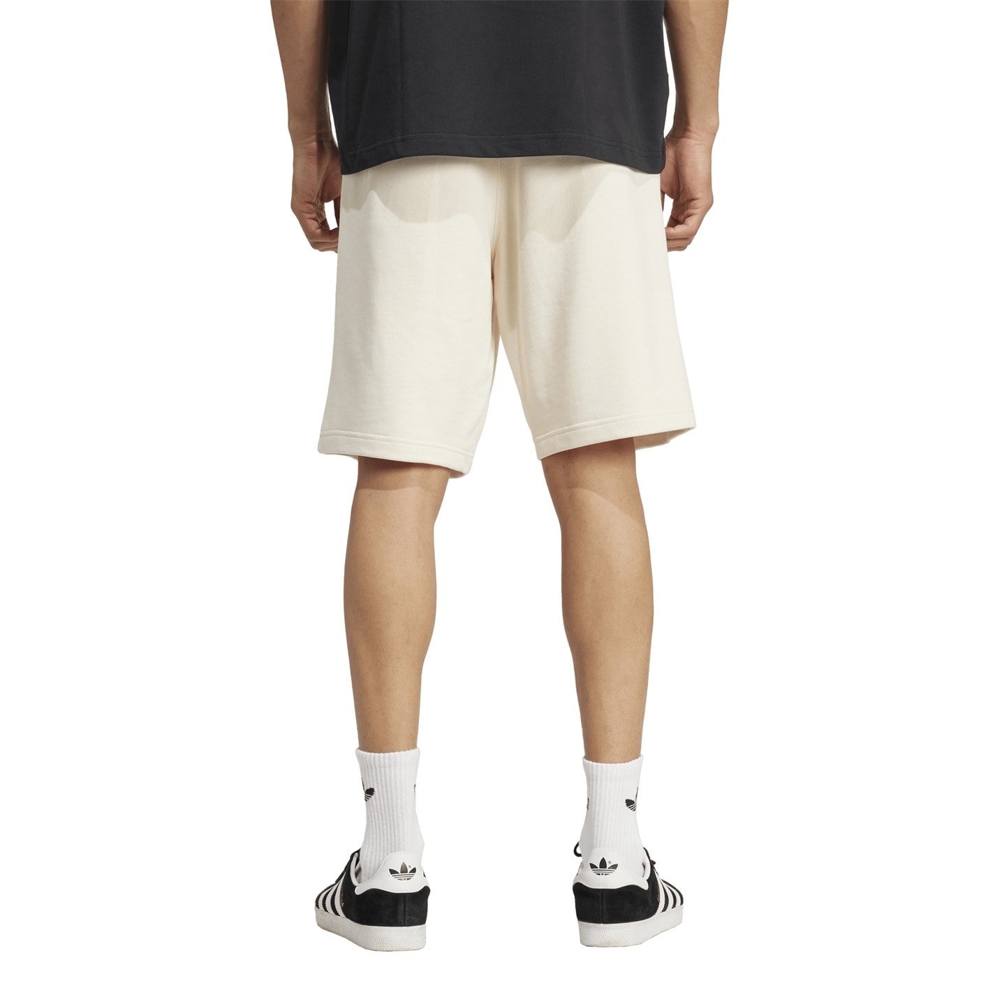Kraťasy adidas Originals Wonder White 5884267 Men's Fleece Jogger Shorts - 3