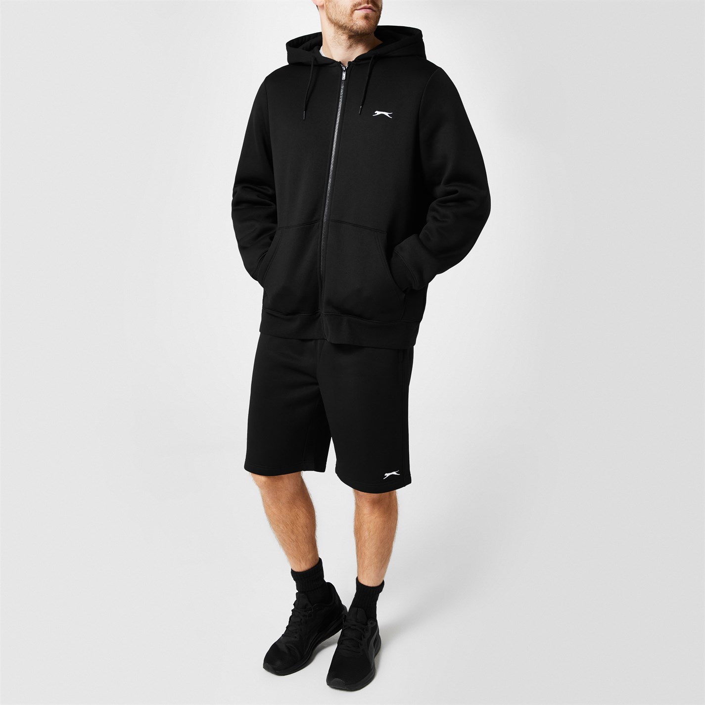 Slazenger Fleece Shorts Mens - 2