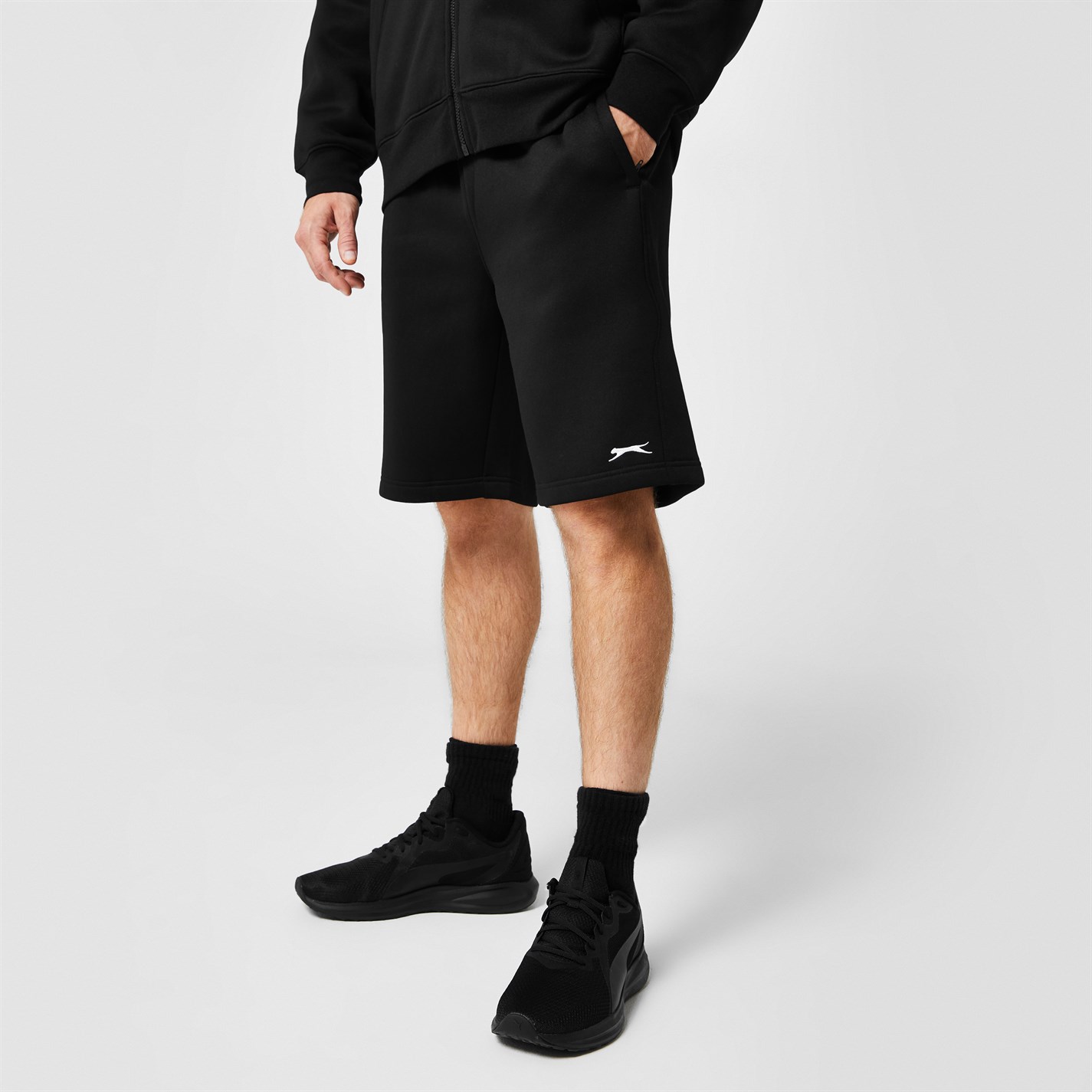 Slazenger Fleece Shorts Mens - 4