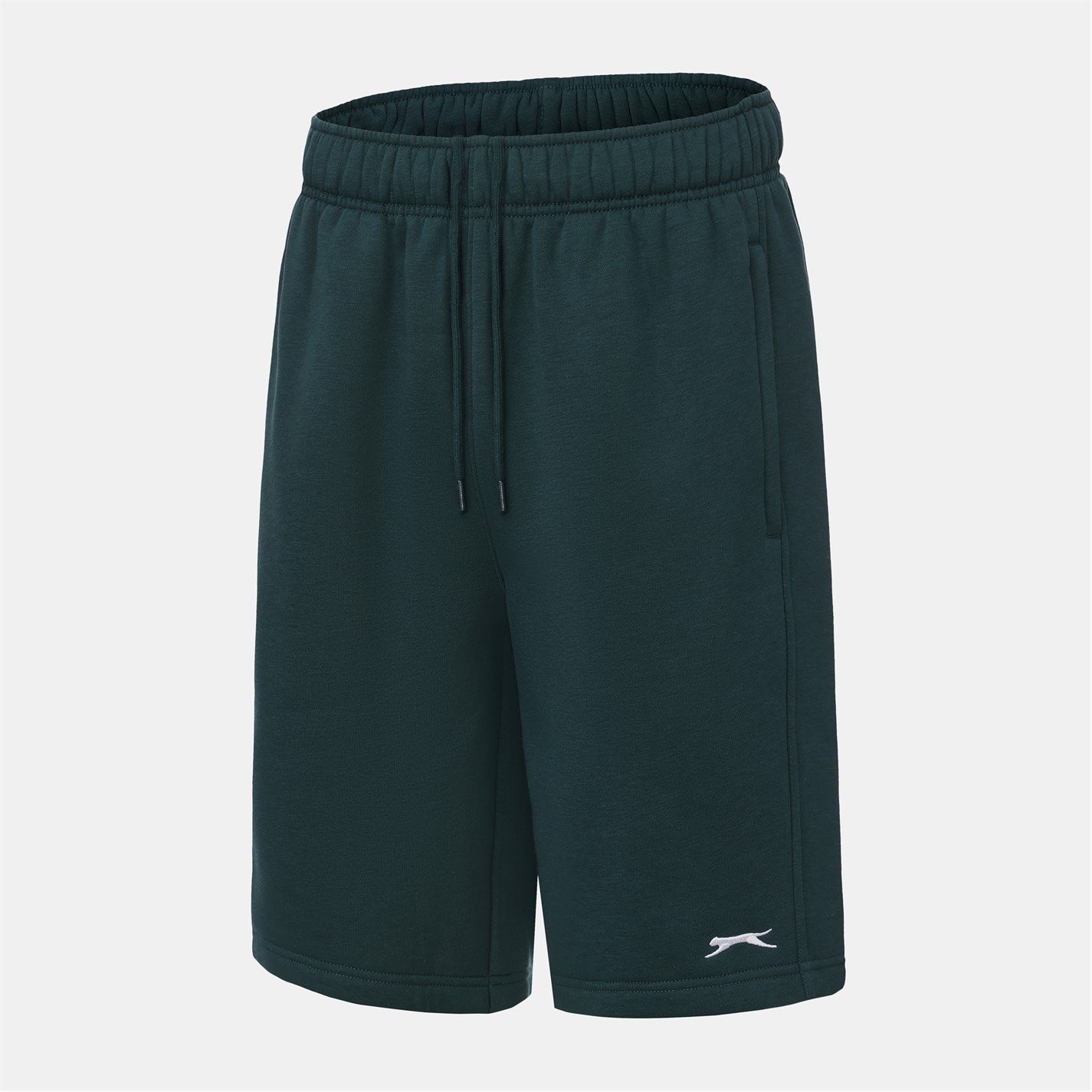 Kraťasy Slazenger Forest Green 4800071 Fleece Shorts Mens - 3