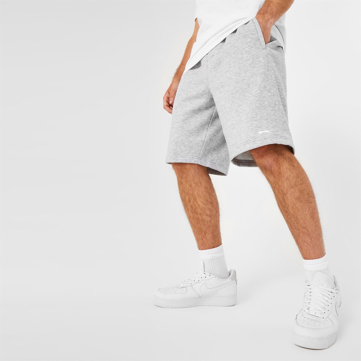 Slazenger Fleece Shorts Mens - 4