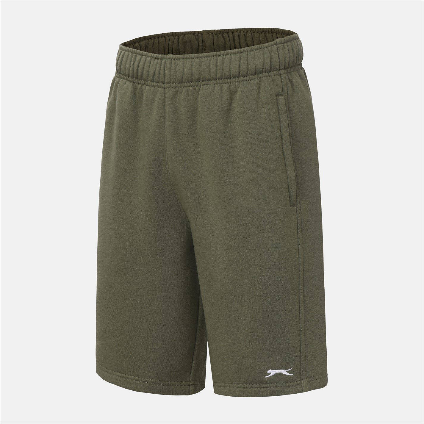 Kraťasy Slazenger Khaki 4739043 Fleece Shorts Mens - 3