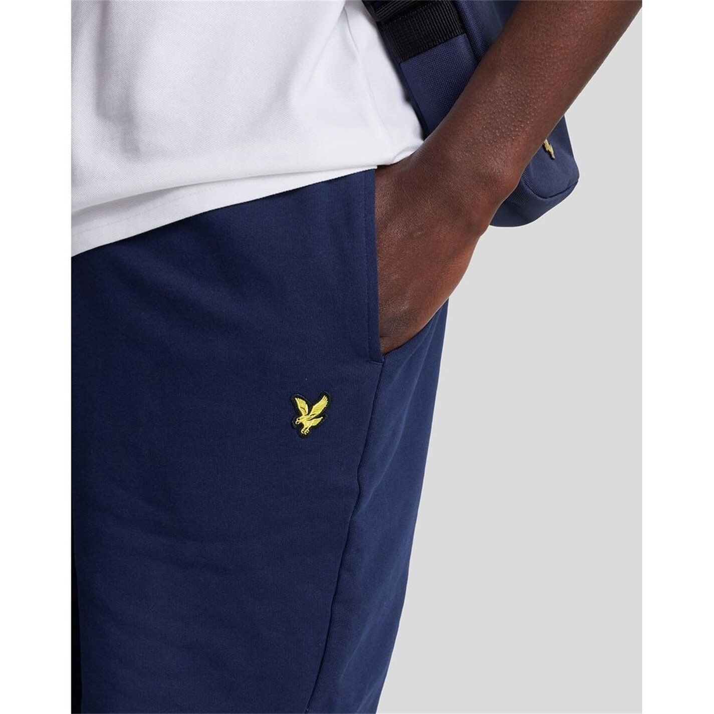 Kraťasy Lyle and Scott Navy Z99 3497071 Fleece Shorts - 4