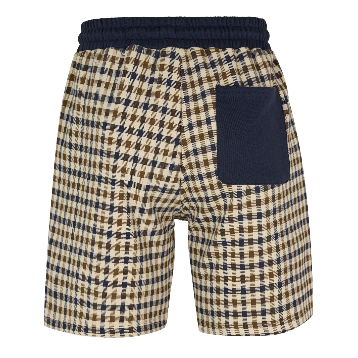 Kraťasy AQUASCUTUM Check 7458135 Men's Fleece Jogger Shorts - 2