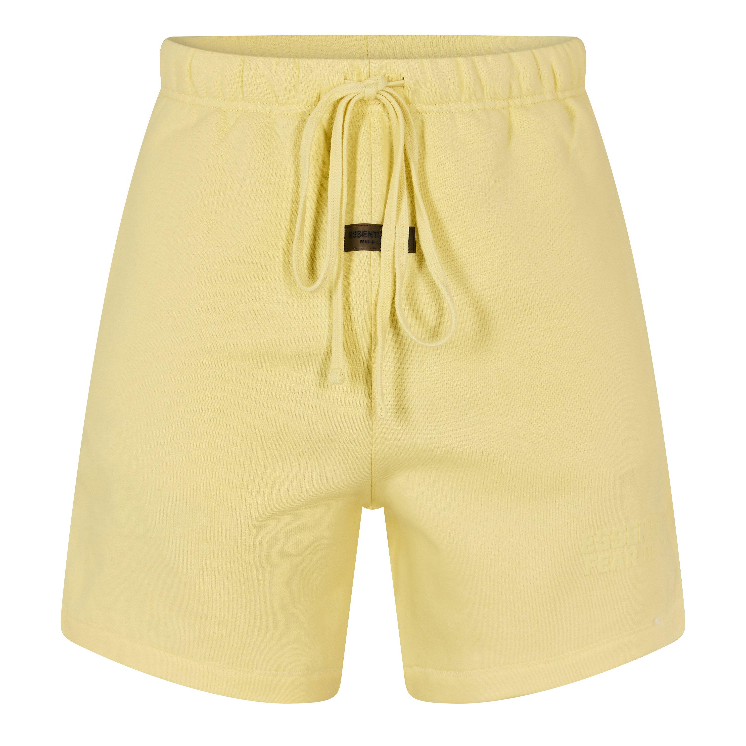 Kraťasy FEAR OF GOD ESSENTIALS Canary 4538045 Men's Fleece Jogger Shorts - 1