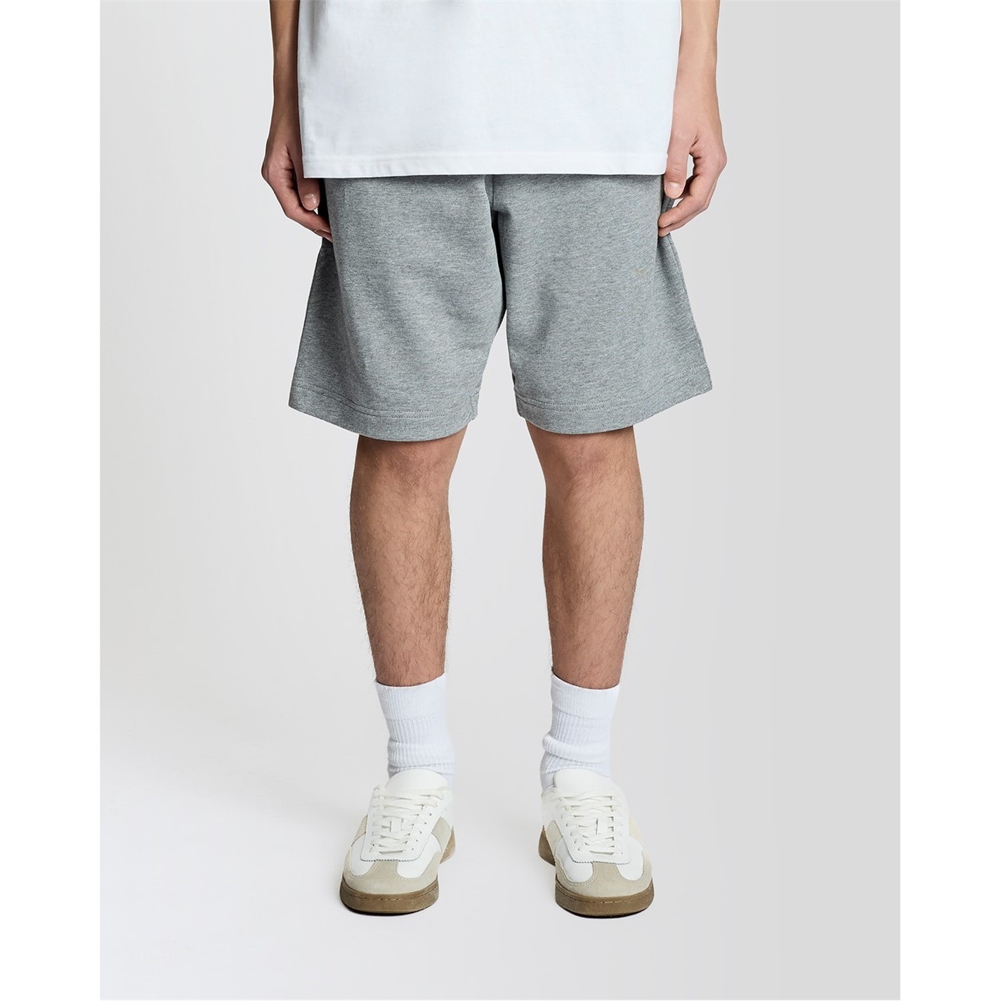 Lyle and Scott Grey 8930181 Lyle & Scott Kids Cotton Sweatshort - 4