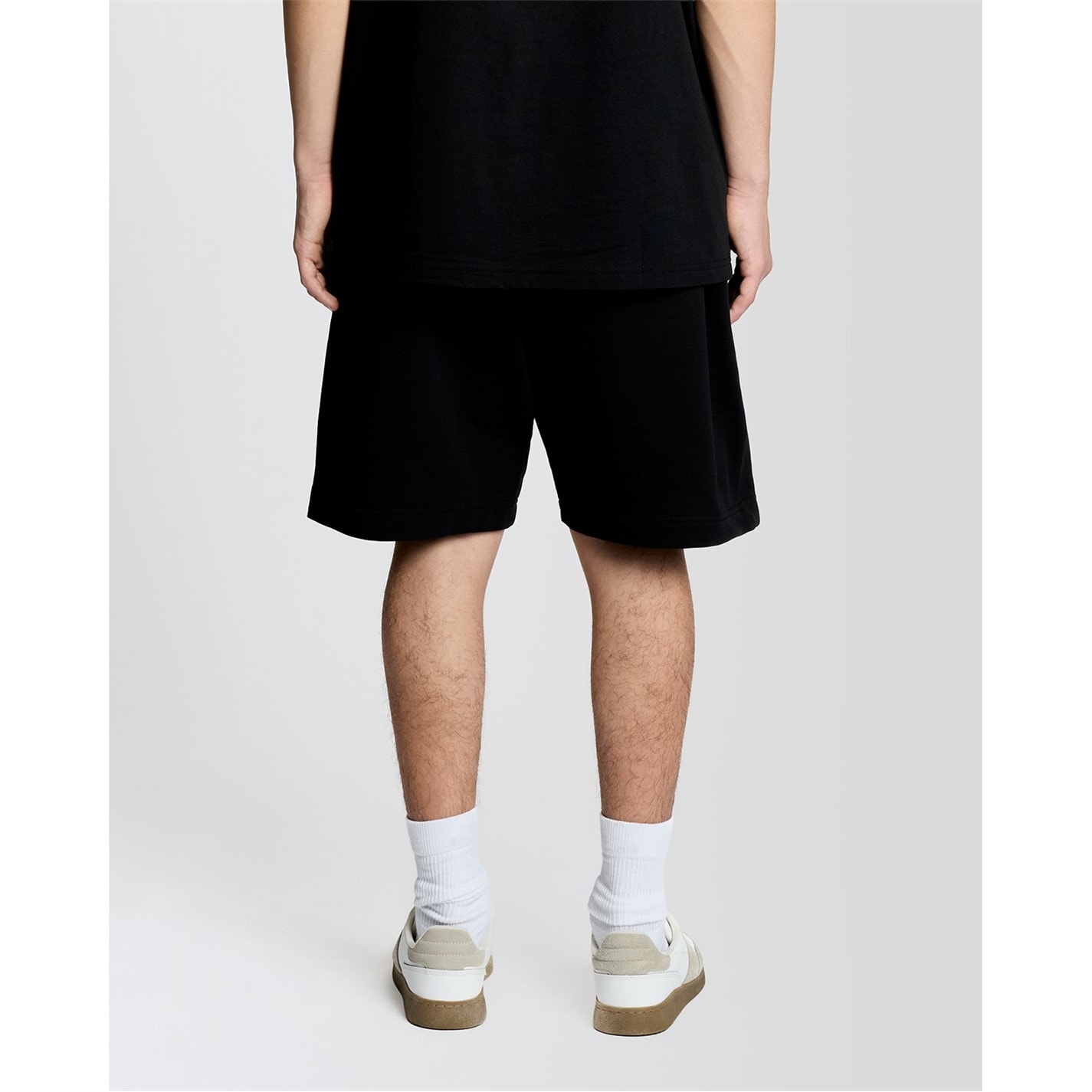 Lyle and Scott Black 496448 Lyle & Scott Kids Cotton Sweatshort - 2