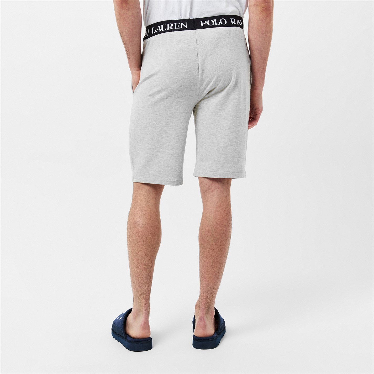 Kraťasy Polo Ralph Lauren Light Sprt Hthr 1510883 Men's Puck Logo Jersey Jogger Shorts - 4