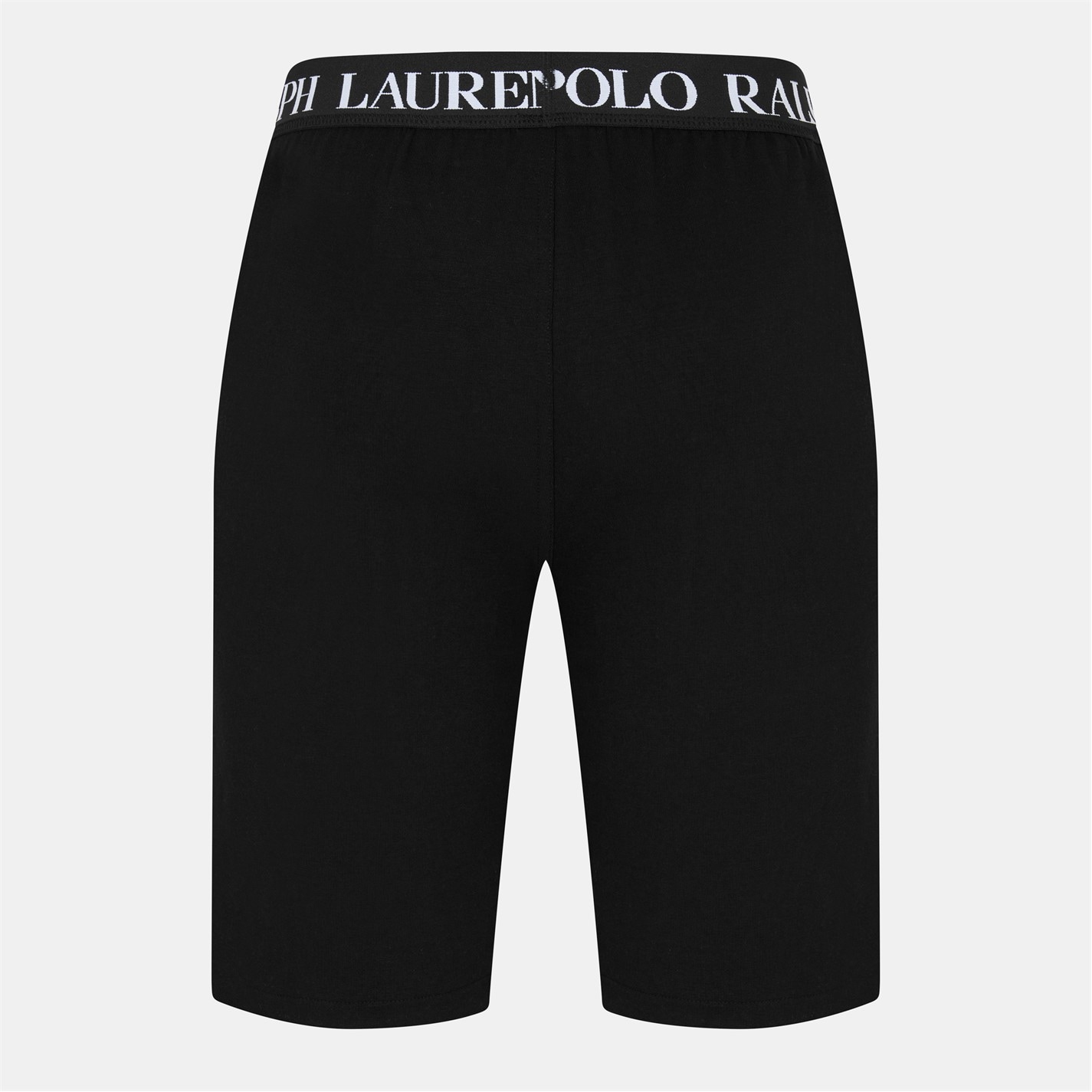 Kraťasy Polo Ralph Lauren Polo Black 5318125 Men's Puck Logo Jersey Jogger Shorts - 2