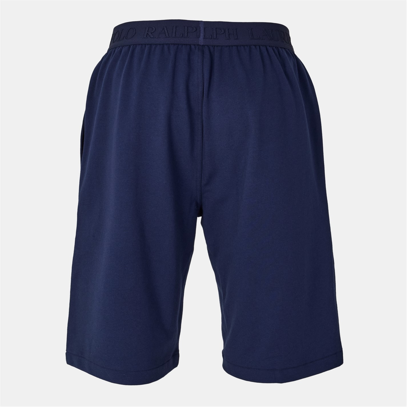 Kraťasy Polo Ralph Lauren Cruise Navy 639013 Men's Tonal Taped Waistband Jersey Relaxed Fit Jogger Shorts - 2