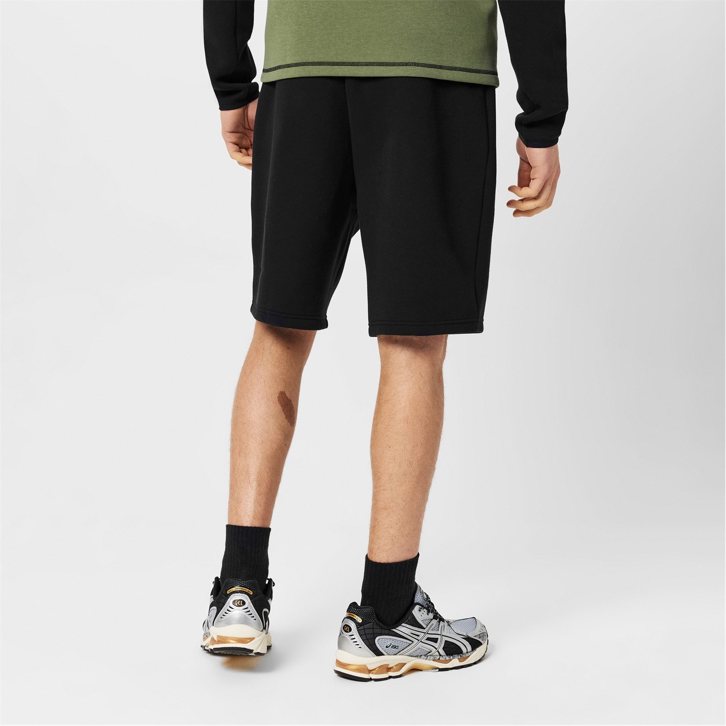 Kraťasy Everlast Black 2201189 Tech Fleece Short Mens - 4