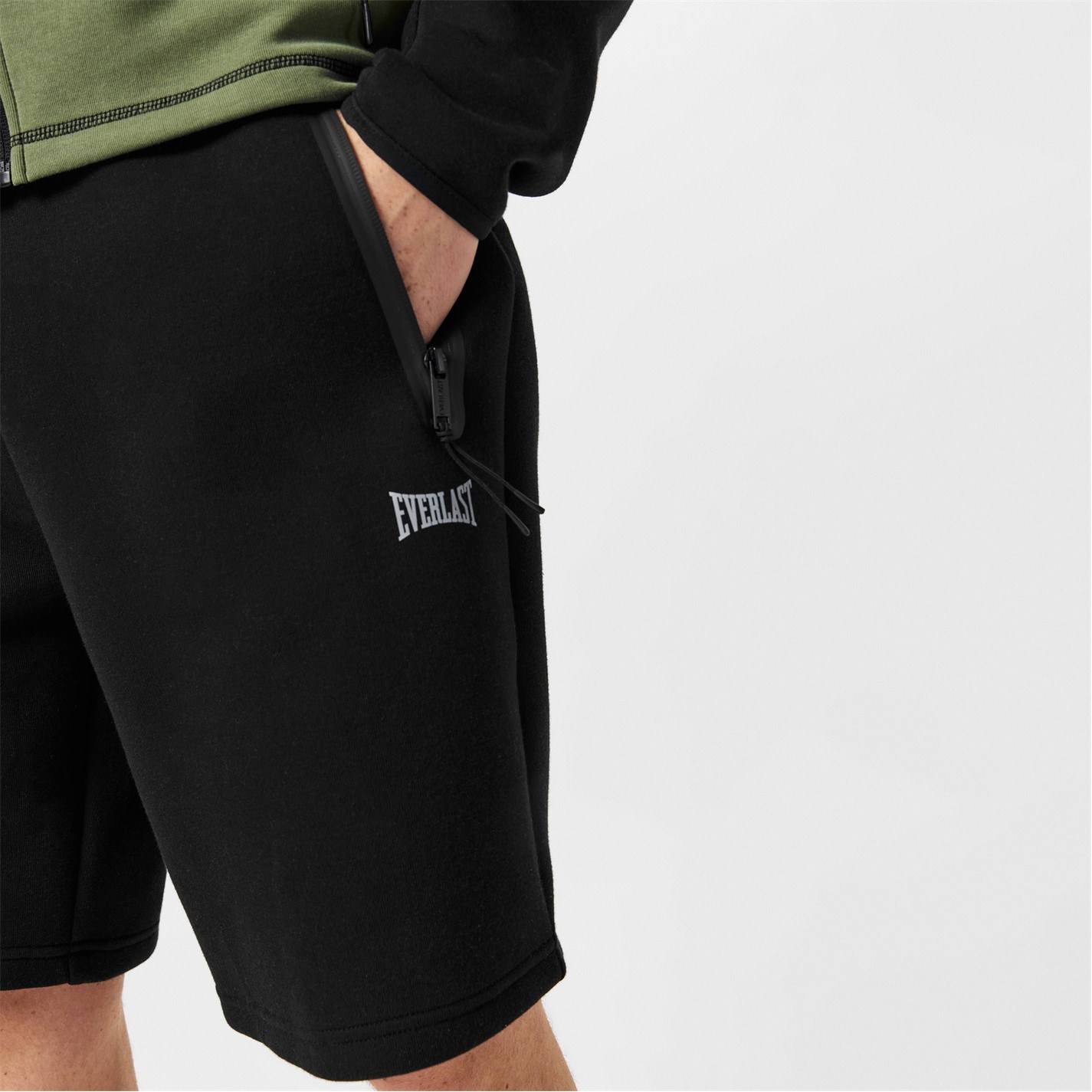 Kraťasy Everlast Black 2201189 Tech Fleece Short Mens - 5