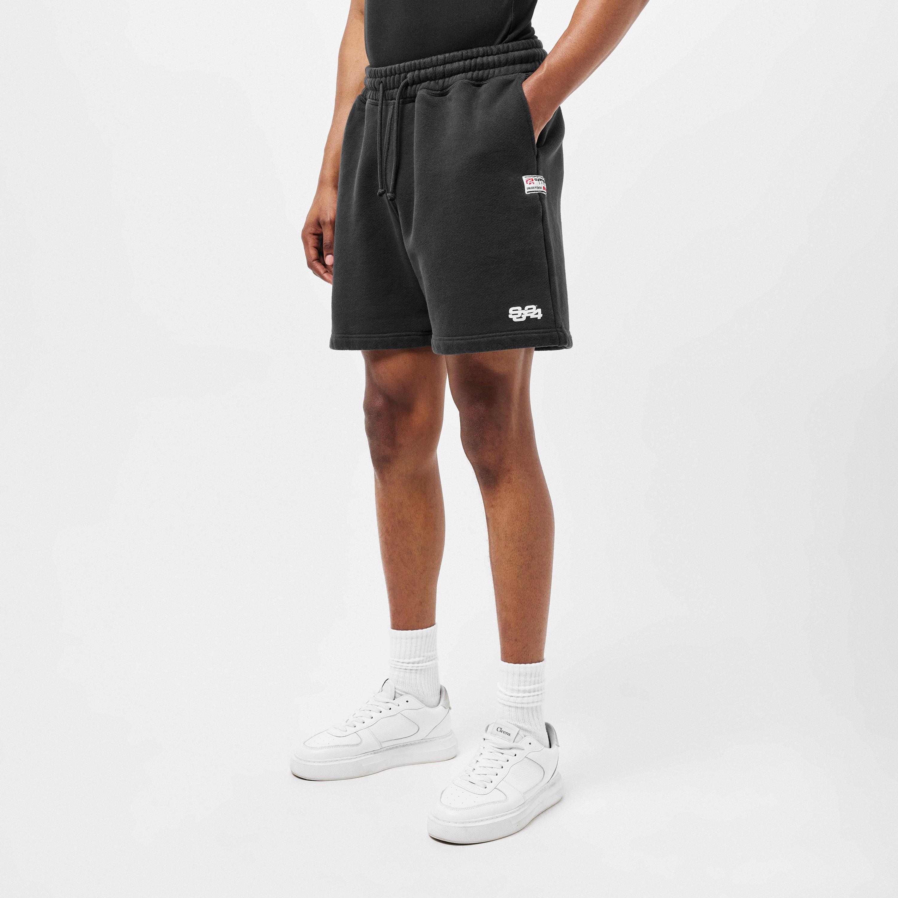 Kraťasy Summer Games Jet Black 5922075 Men's Fleece Jogger Shorts - 3