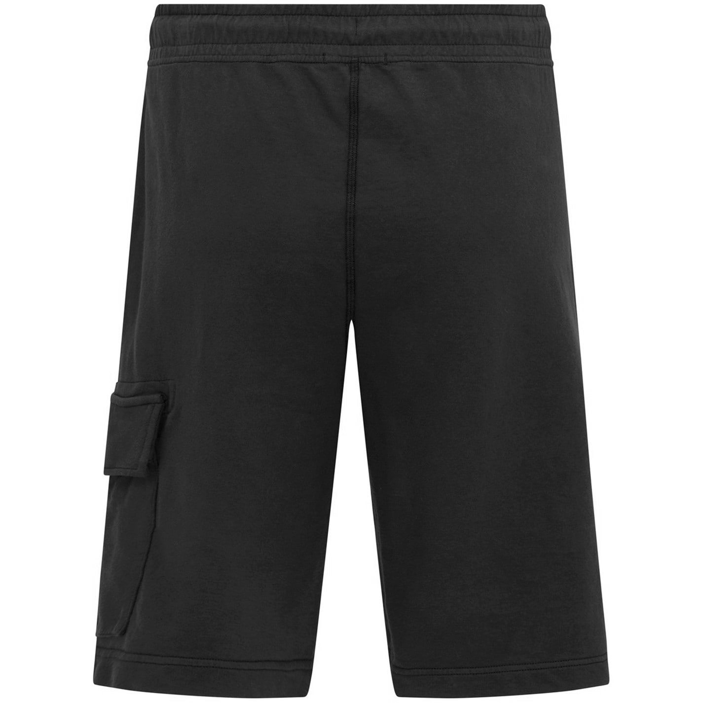 Kraťasy CP COMPANY Black 999 8791800 Men's Micro Lens Fleece Jogger Shorts - 2