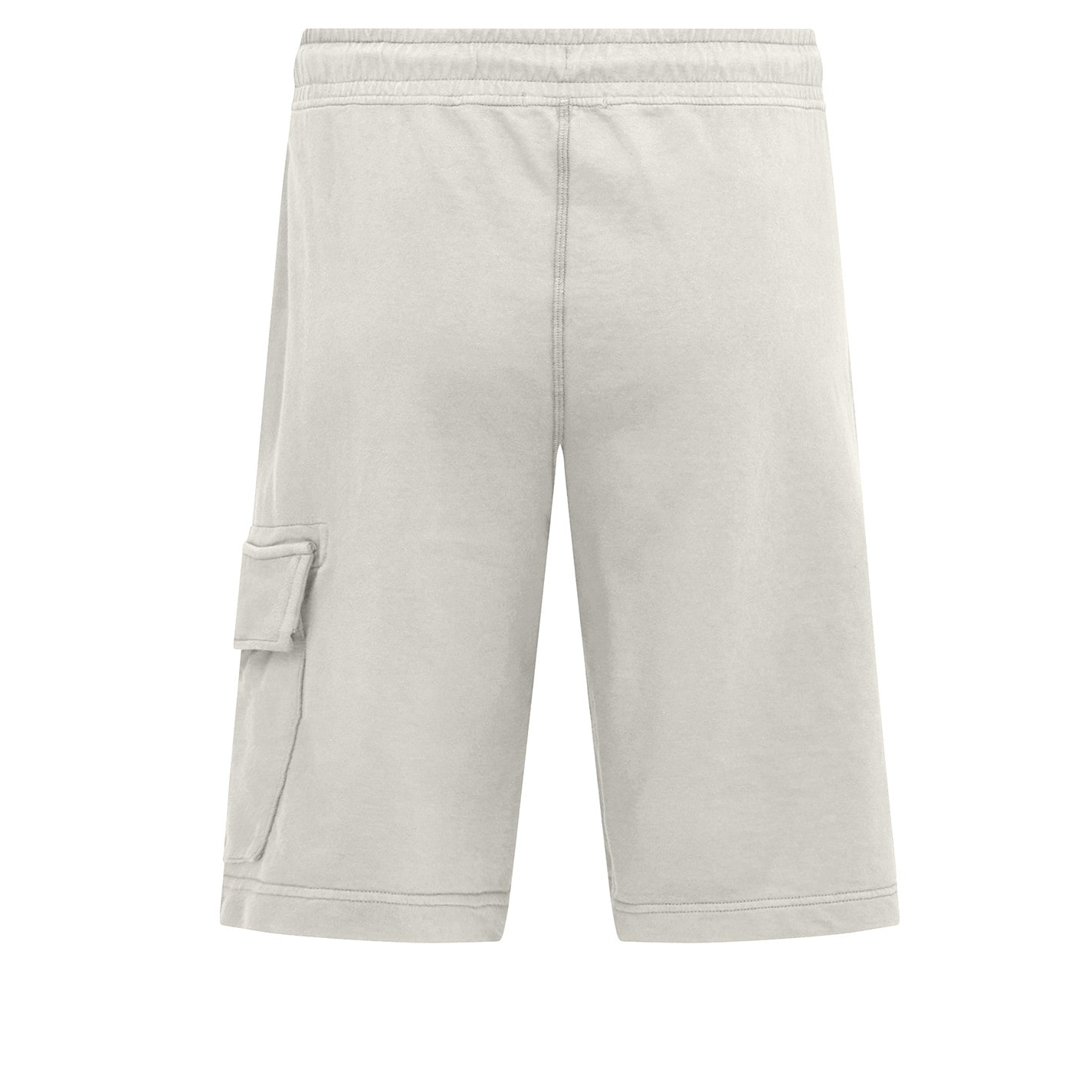 Kraťasy CP COMPANY Grey M94 9911385 Men's Micro Lens Fleece Jogger Shorts - 8