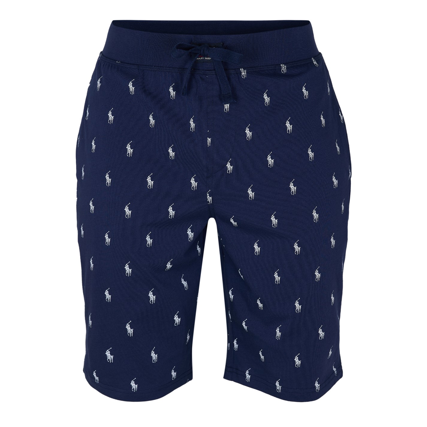 Kraťasy Polo Ralph Lauren Navy AOPP 9200345 Men's All Over Pony Cotton Jersey Jogger Shorts - 1