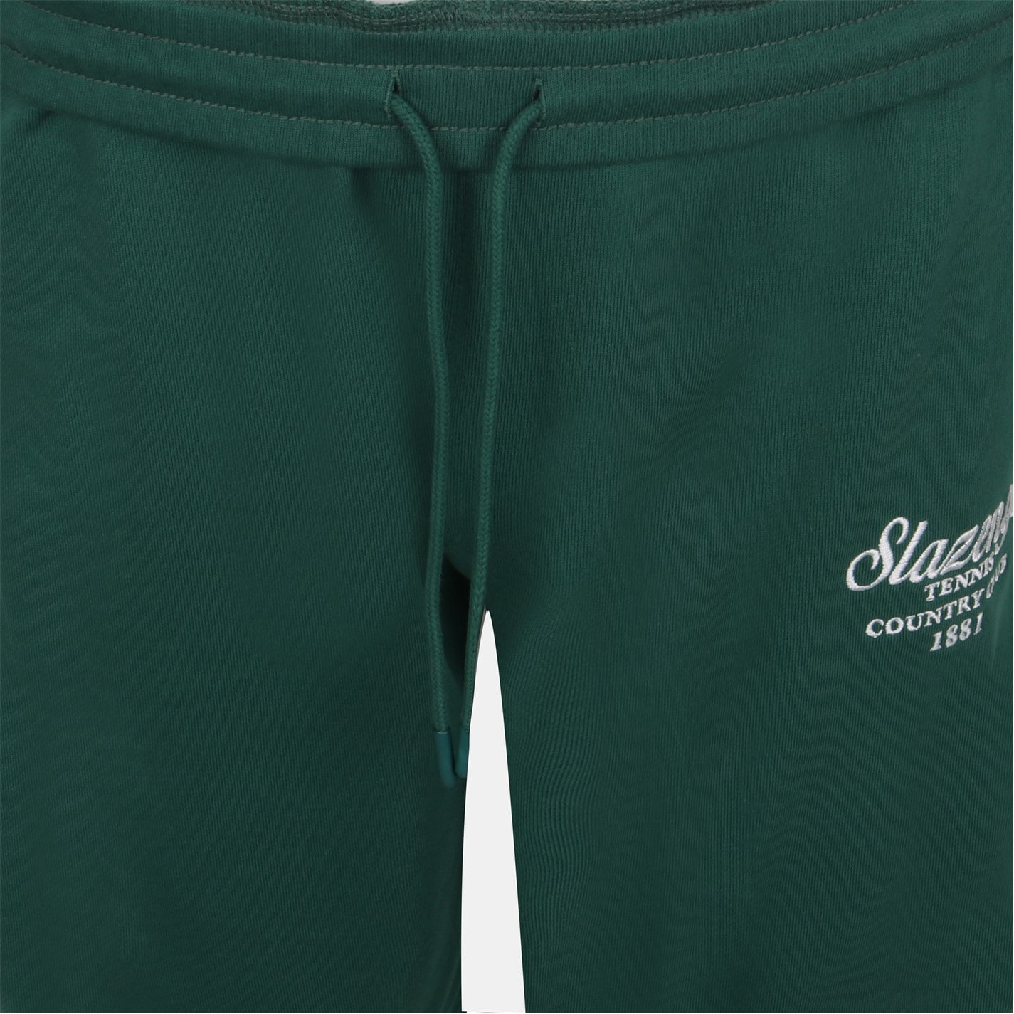 Kraťasy Slazenger Green 8725589 Men's Fleece Jogger Shorts - 4