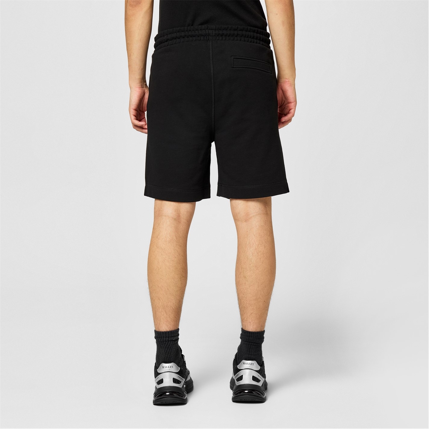 Kraťasy Boss Black 001 2229027 Mens BOSS ORANGE Mid-Length Elasticated Drawstring Fleece Shorts - 3