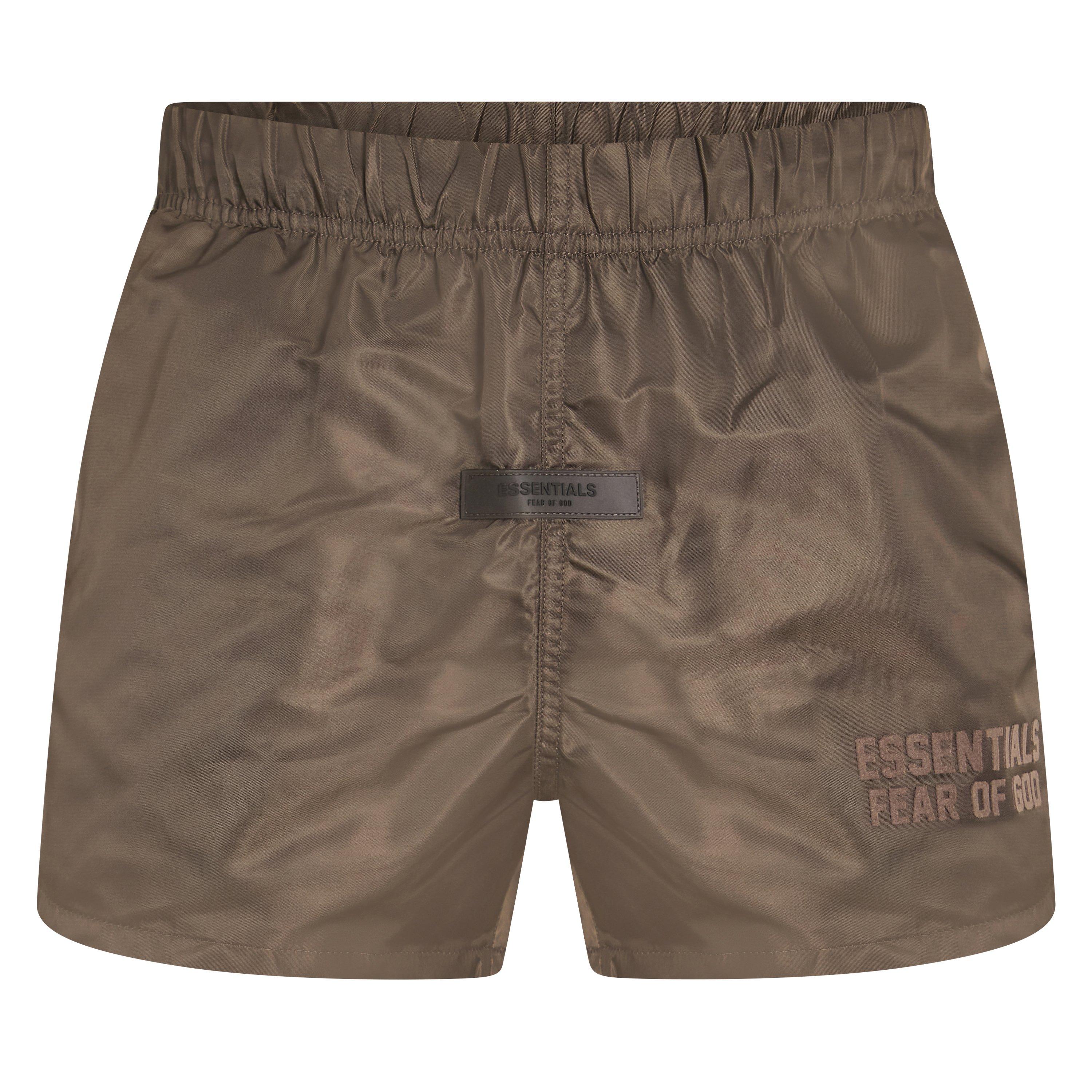 Kraťasy FEAR OF GOD ESSENTIALS Off Black 7577701 Unisex Adults Fleece Jogger Shorts - 1