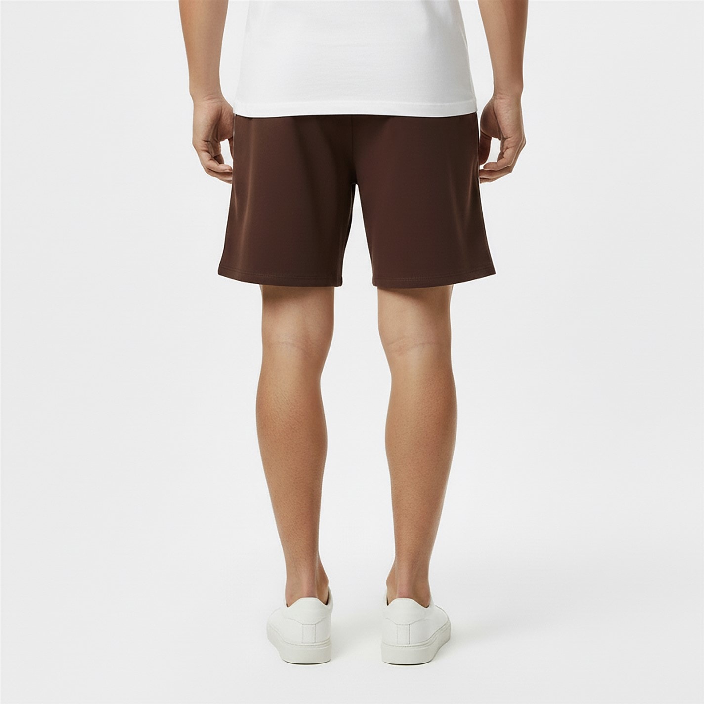 Kraťasy Boss Dark Brown 207 9822818 Mens BOSS Bodywear Unique Casual Shorts - 4