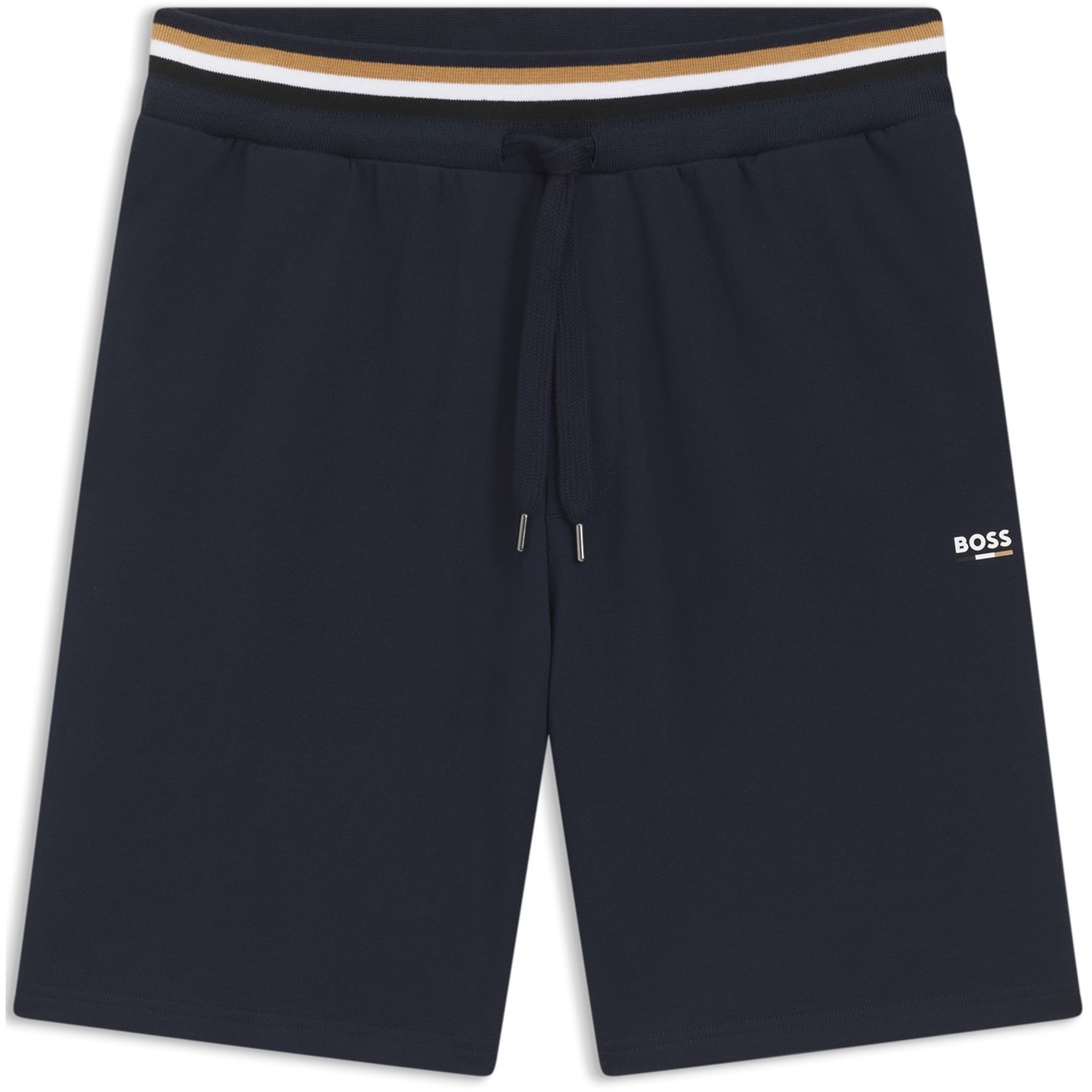 Kraťasy Boss Dark Blue 403 9566708 Men's Fleece Jogger Shorts - 1