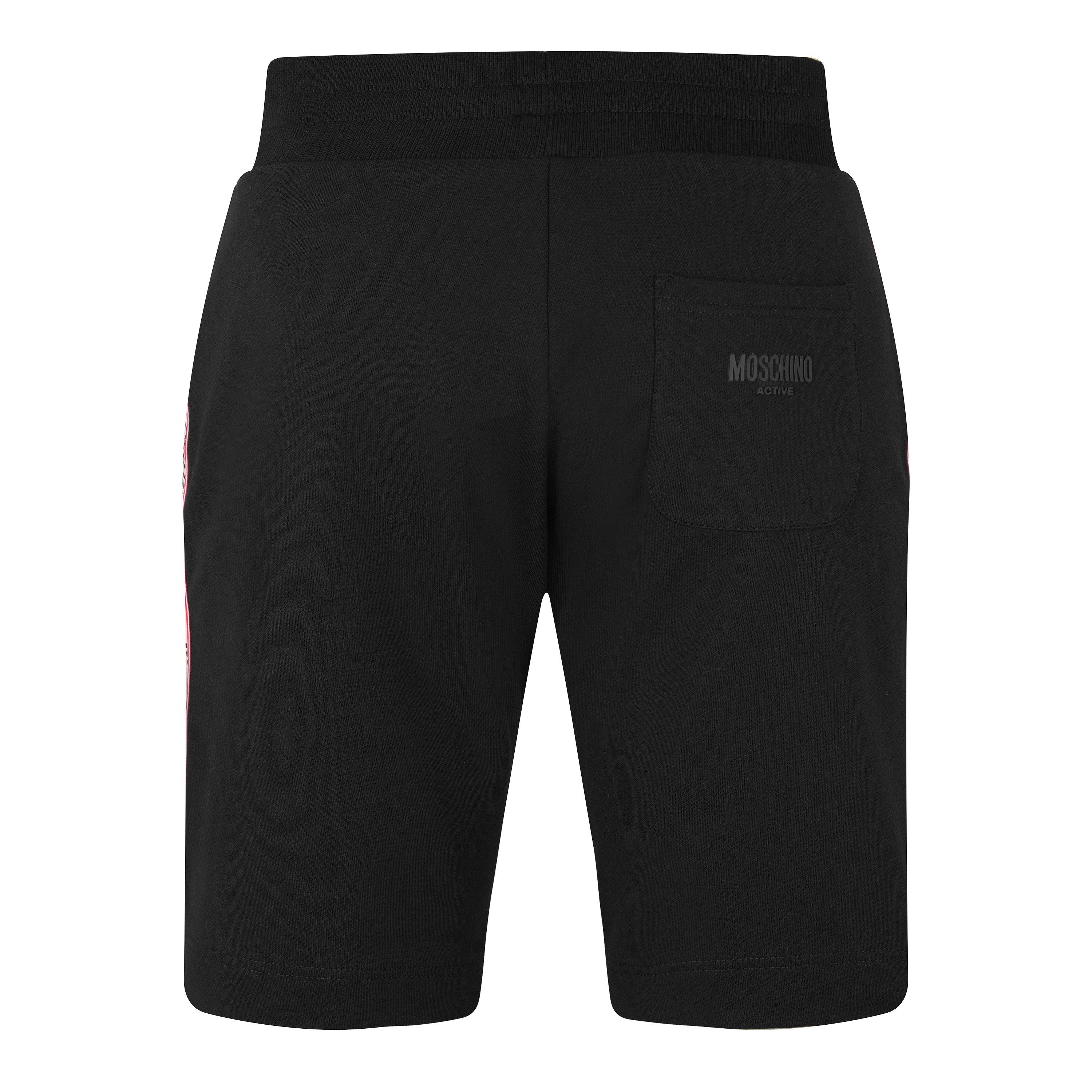 Kraťasy Moschino Black 4428726 Men's Fleece Jogger Shorts - 2