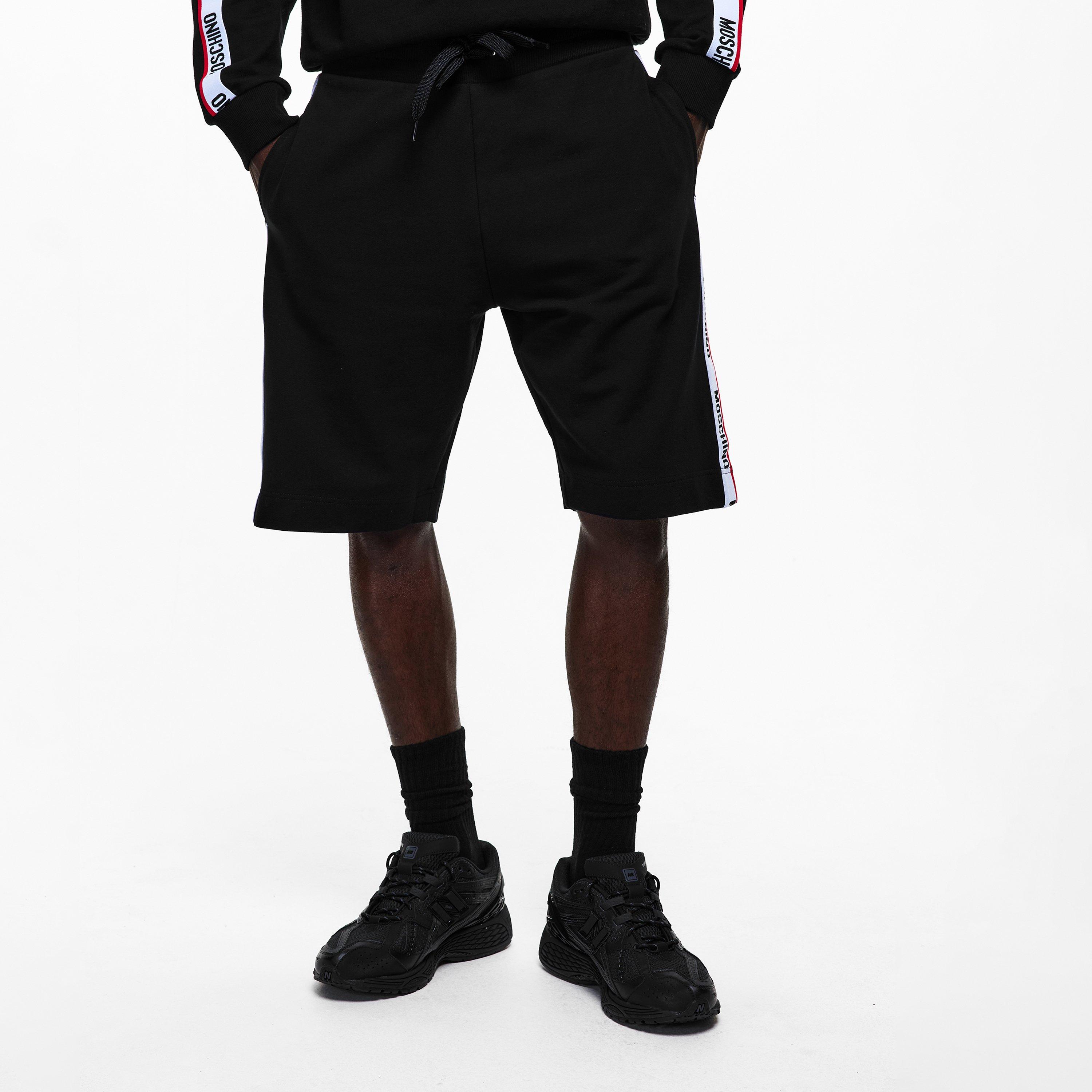 Kraťasy Moschino Black 4428726 Men's Fleece Jogger Shorts - 3
