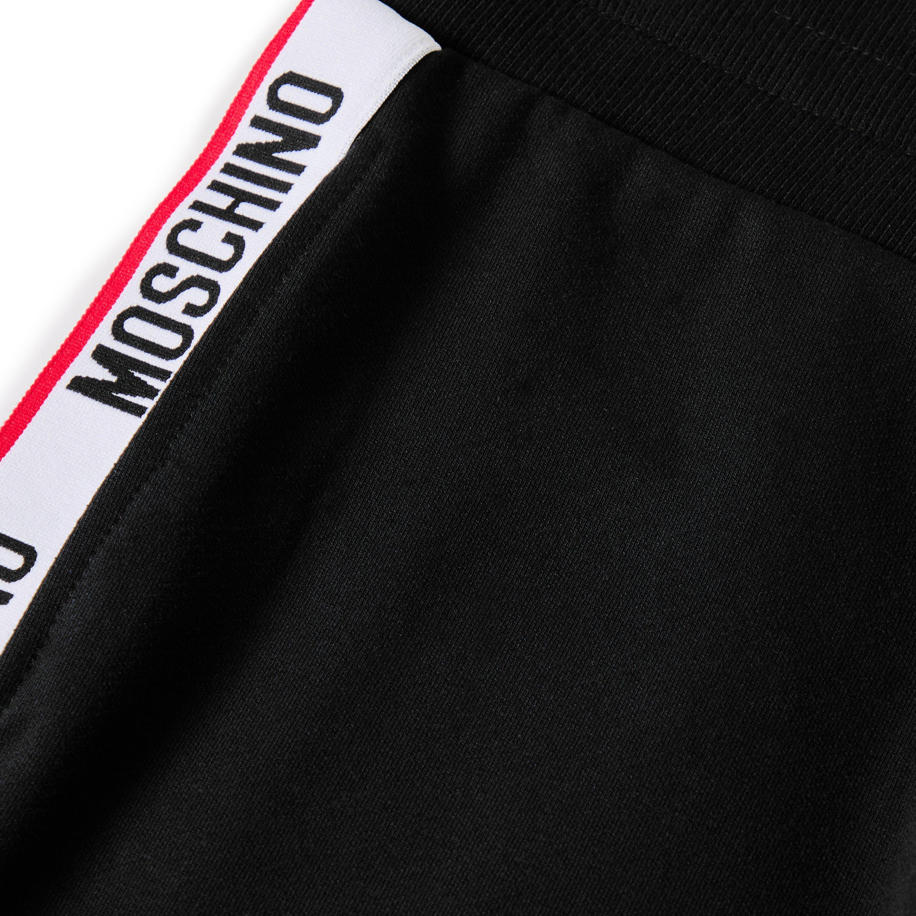 Kraťasy Moschino Black 4428726 Men's Fleece Jogger Shorts - 5