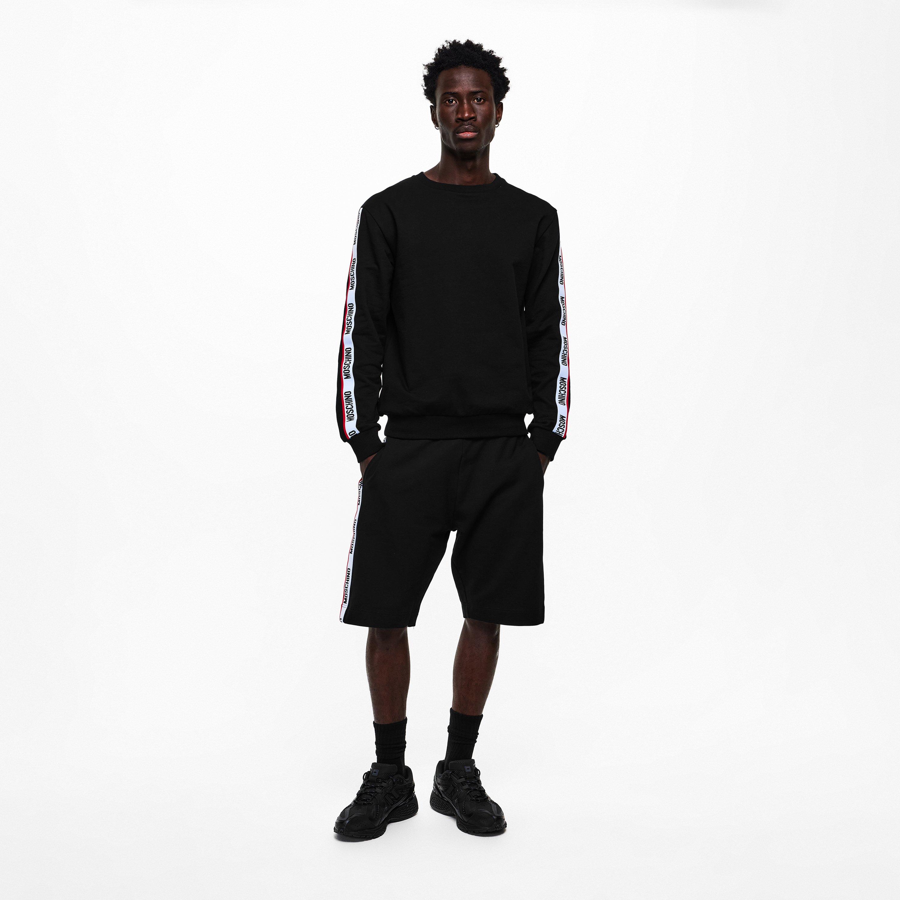 Kraťasy Moschino Black 4428726 Men's Fleece Jogger Shorts - 6