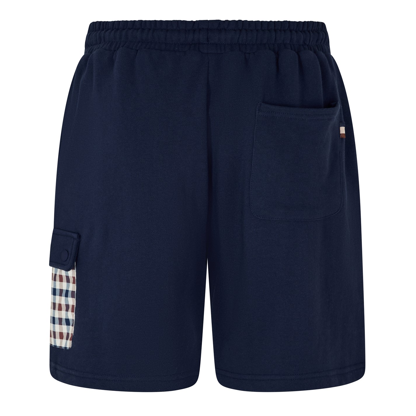 Kraťasy AQUASCUTUM Navy 5184983 Men's Fleece Jogger Shorts - 2