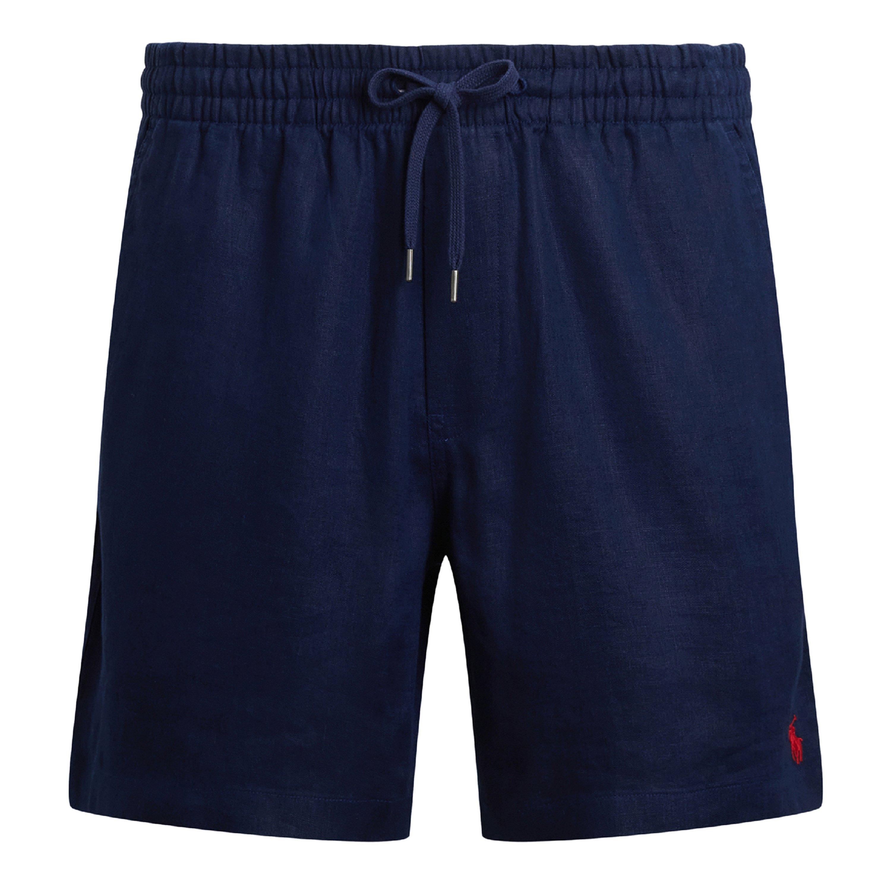 Kraťasy Ralph Lauren Newport Navy 713706 Men's Prepster Fleece Jogger Shorts - 1