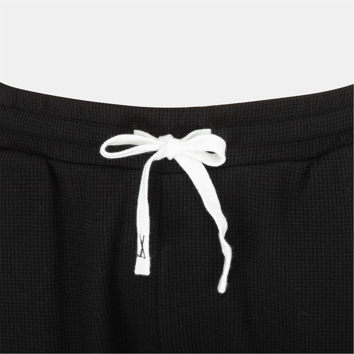 Kraťasy Fabric Black 5026787 Waffle Shorts Mens - 4