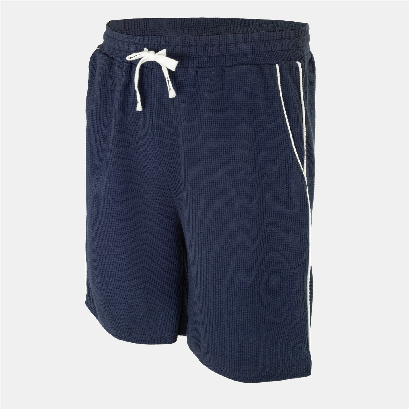 Kraťasy Fabric Navy 471858 Waffle Shorts Mens - 3