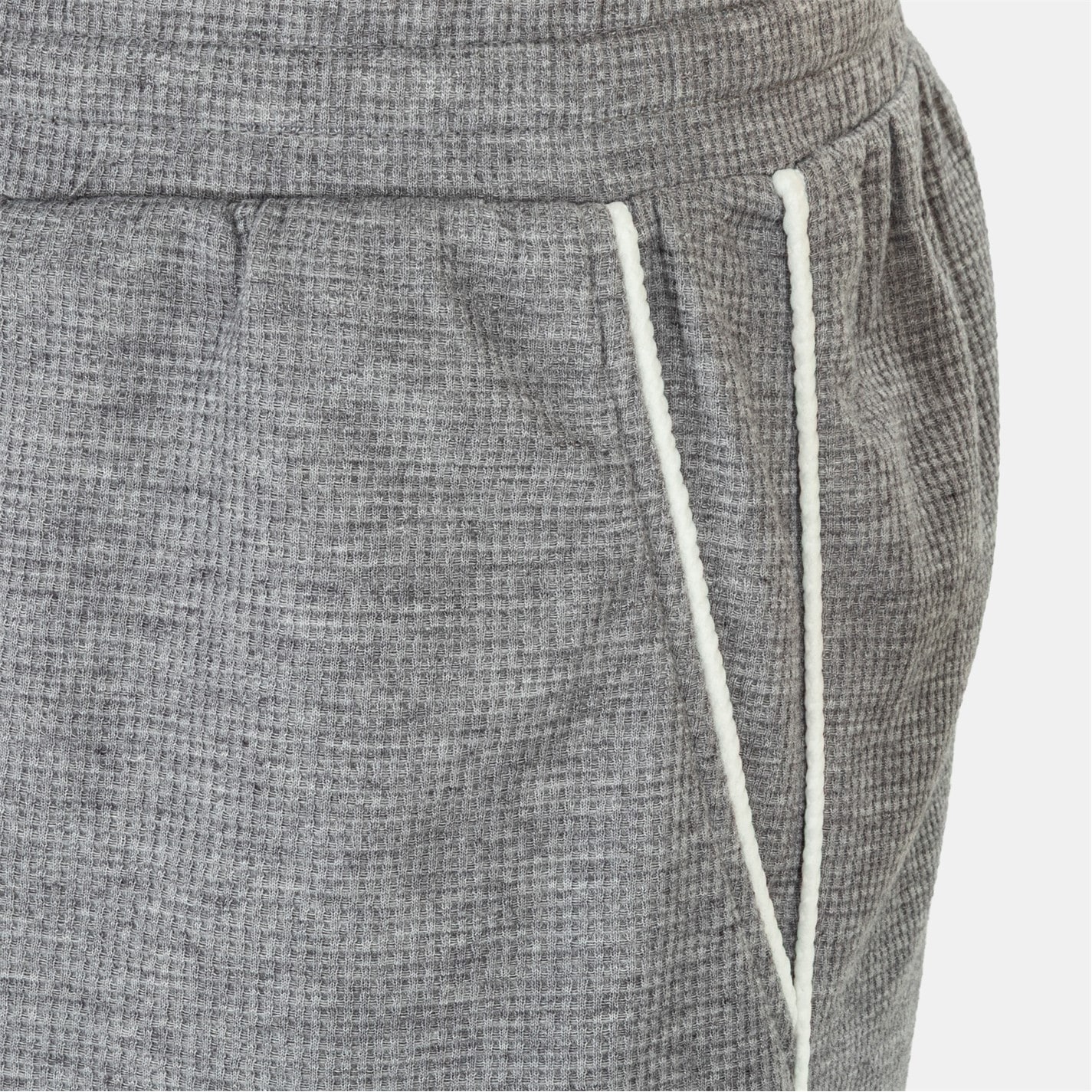 Kraťasy Fabric Light Grey 6900008 Waffle Shorts Mens - 5