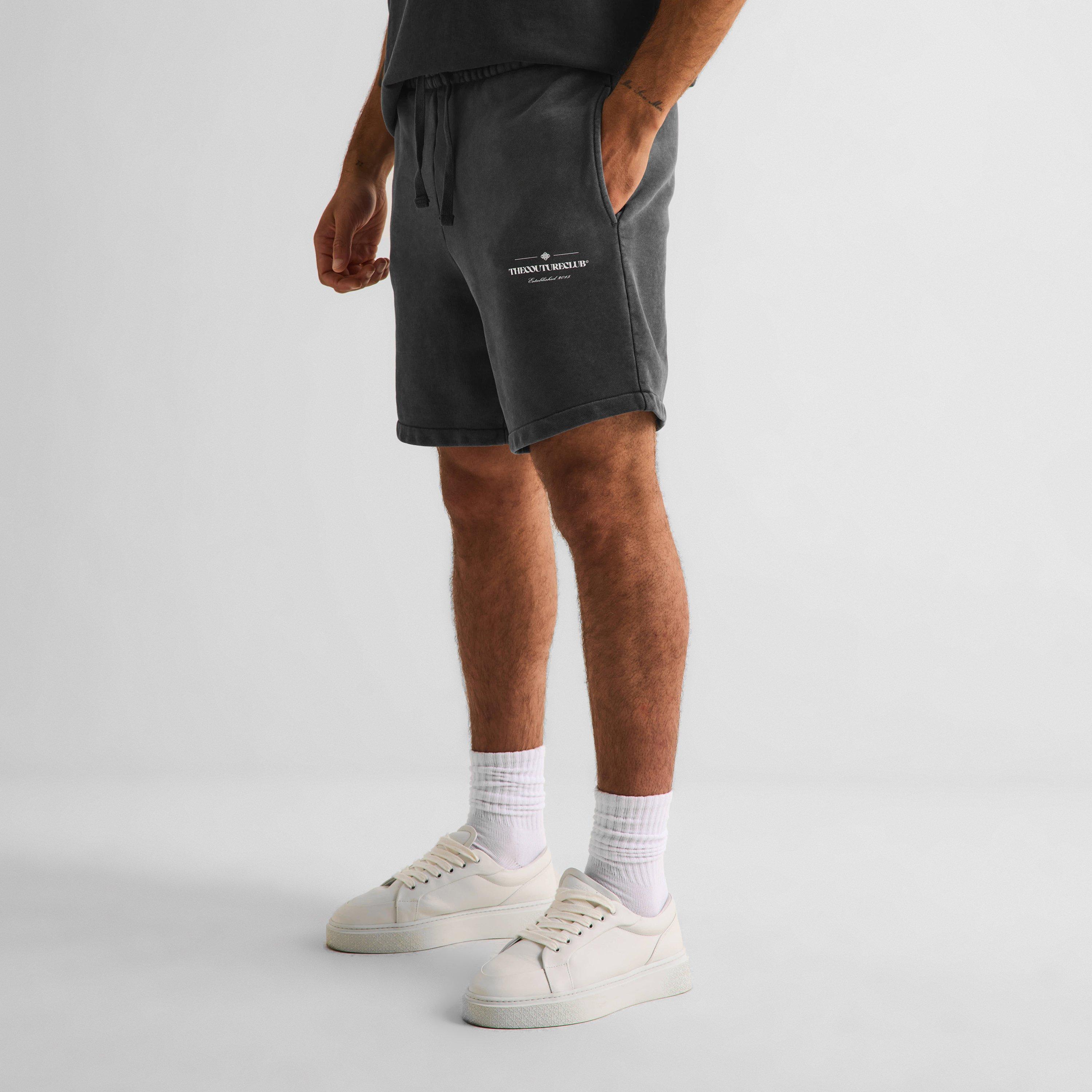 Kraťasy The Couture Club Black 3583806 Mens Copyright Multi Graphic Shorts - 3