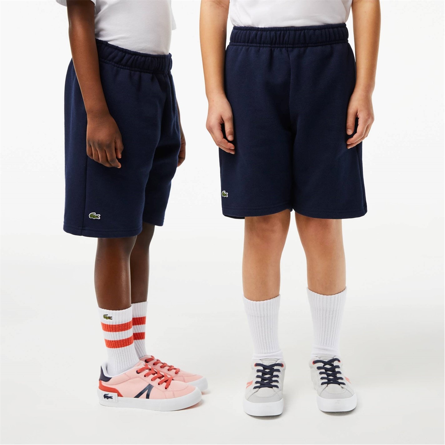 Kraťasy Lacoste Navy 166 6443836 Boys' Elasticated Tracksuit Shorts - 4