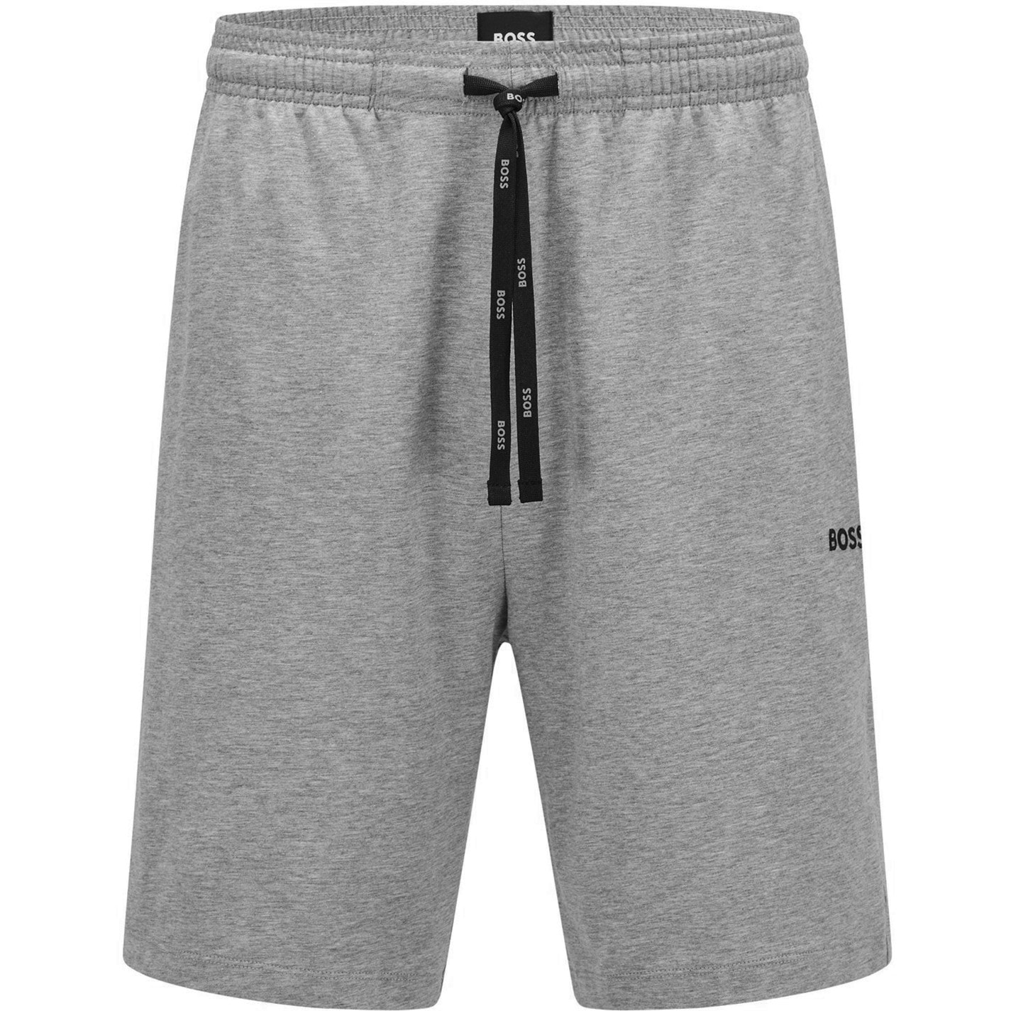 Kraťasy Boss Medium Grey 033 9669349 Mens BOSS Bodywear Drawstring Shorts with Logo Detail (Mix & Match) - 5