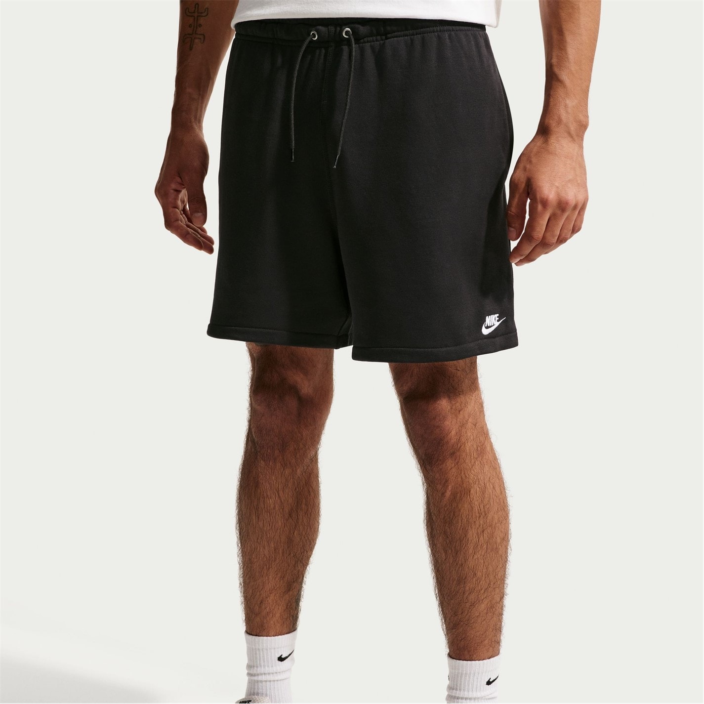 Kraťasy Nike Black 5008815 Men's Club Flow Fleece Jogger Shorts - 1