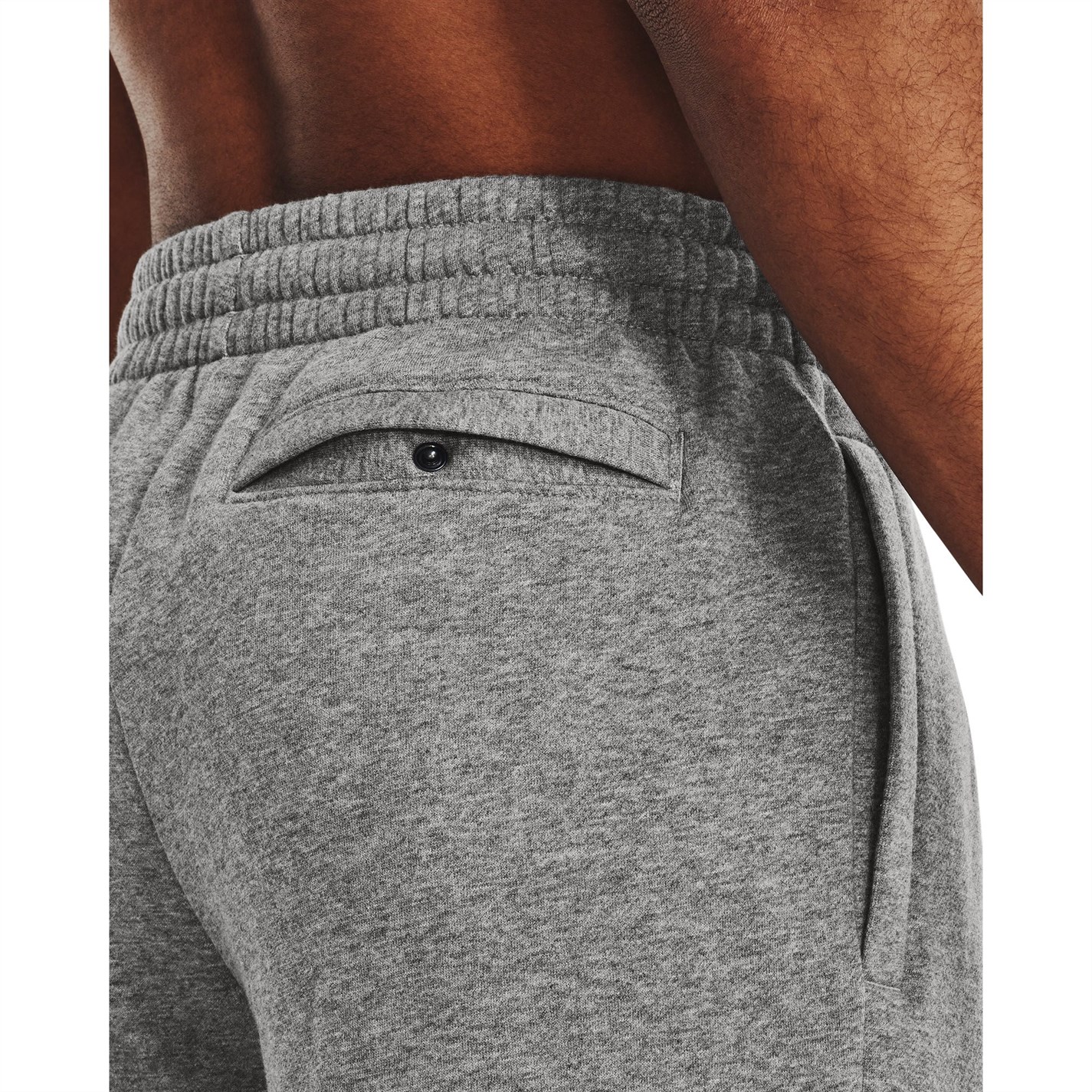 Kraťasy Under Armour Pitch Gray 1995222 UA Rival Fleece Shorts Men's - 5